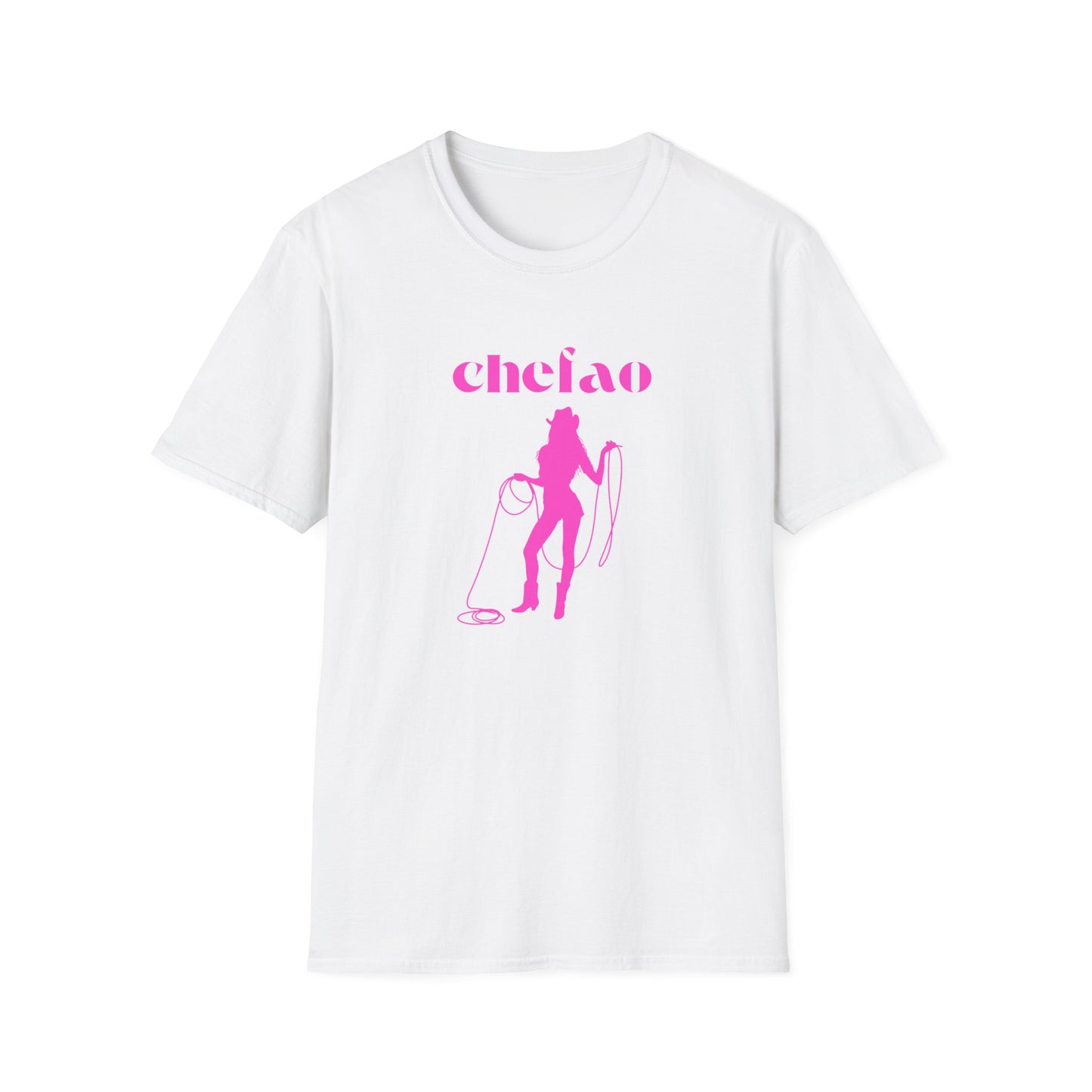 Chefao Cowgirl III, Unisex Softstyle T-Shirt