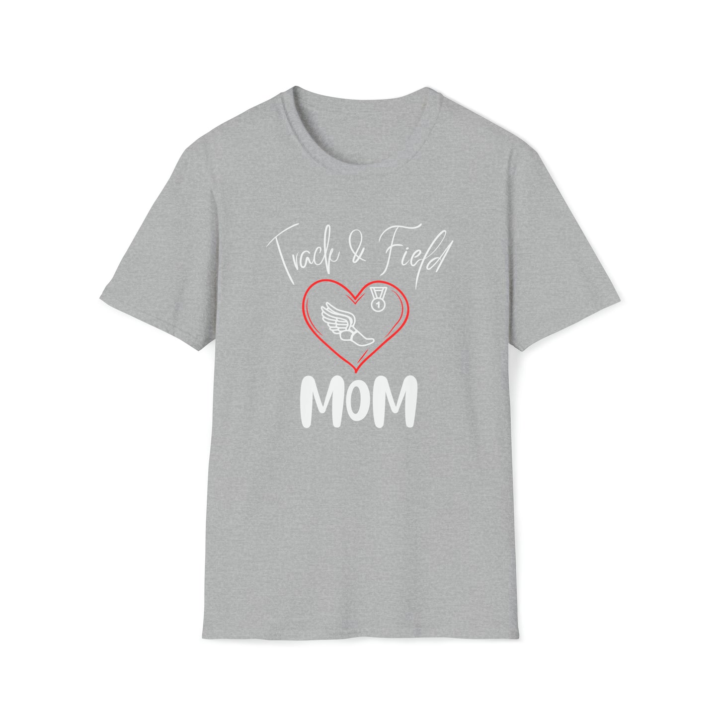 Track & Field Mom Softstyle T-Shirt