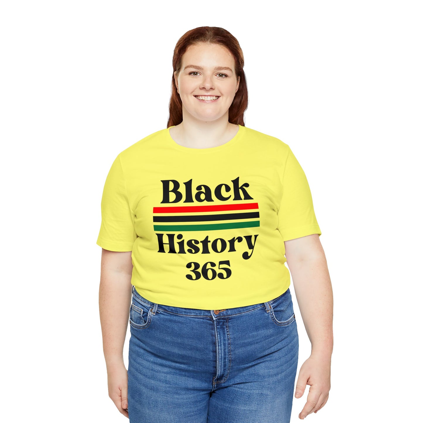 Chefao Black History 365, Unisex Jersey Short Sleeve Tee