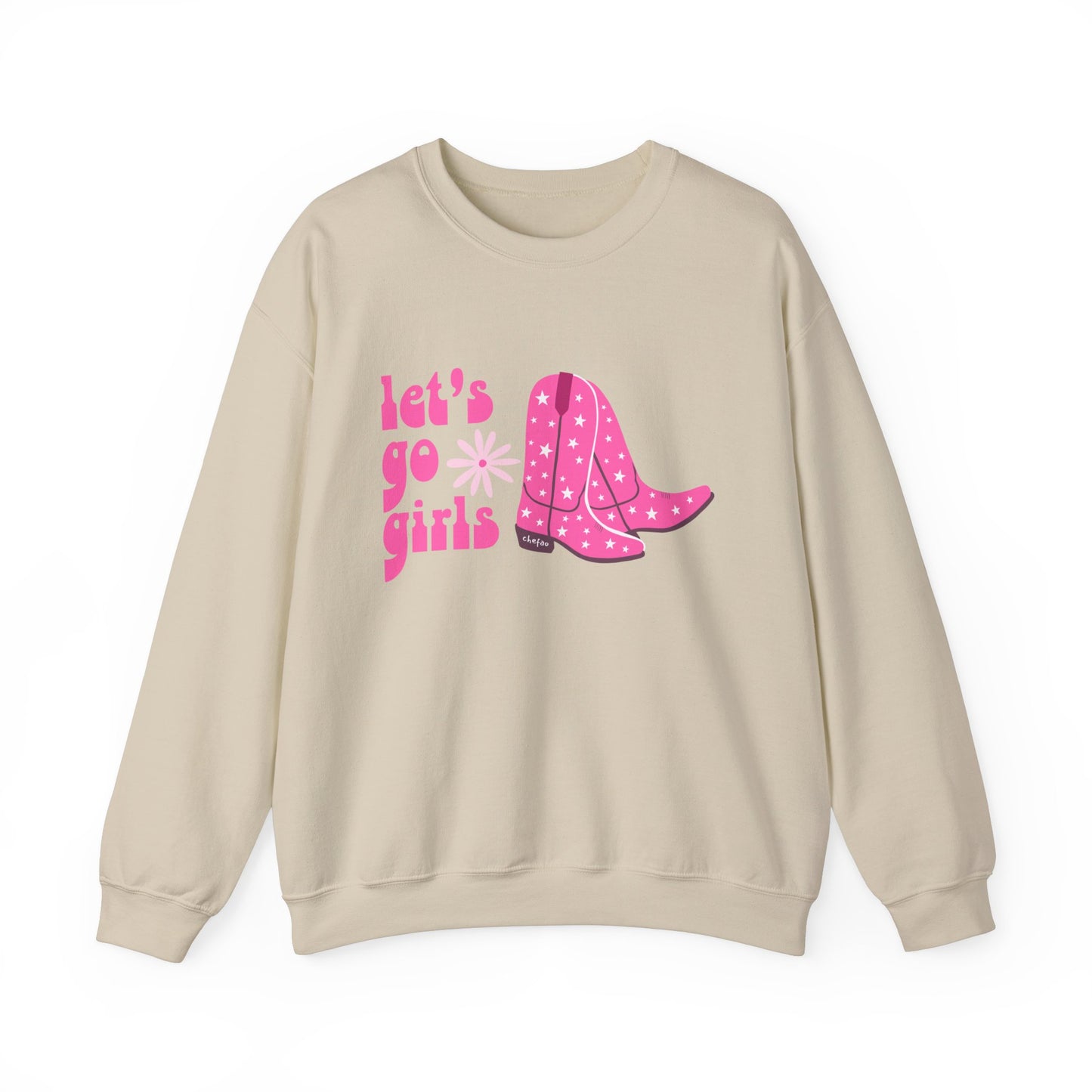 Let's Go Girls, Unisex Heavy Blend Crewneck Sweatshirt