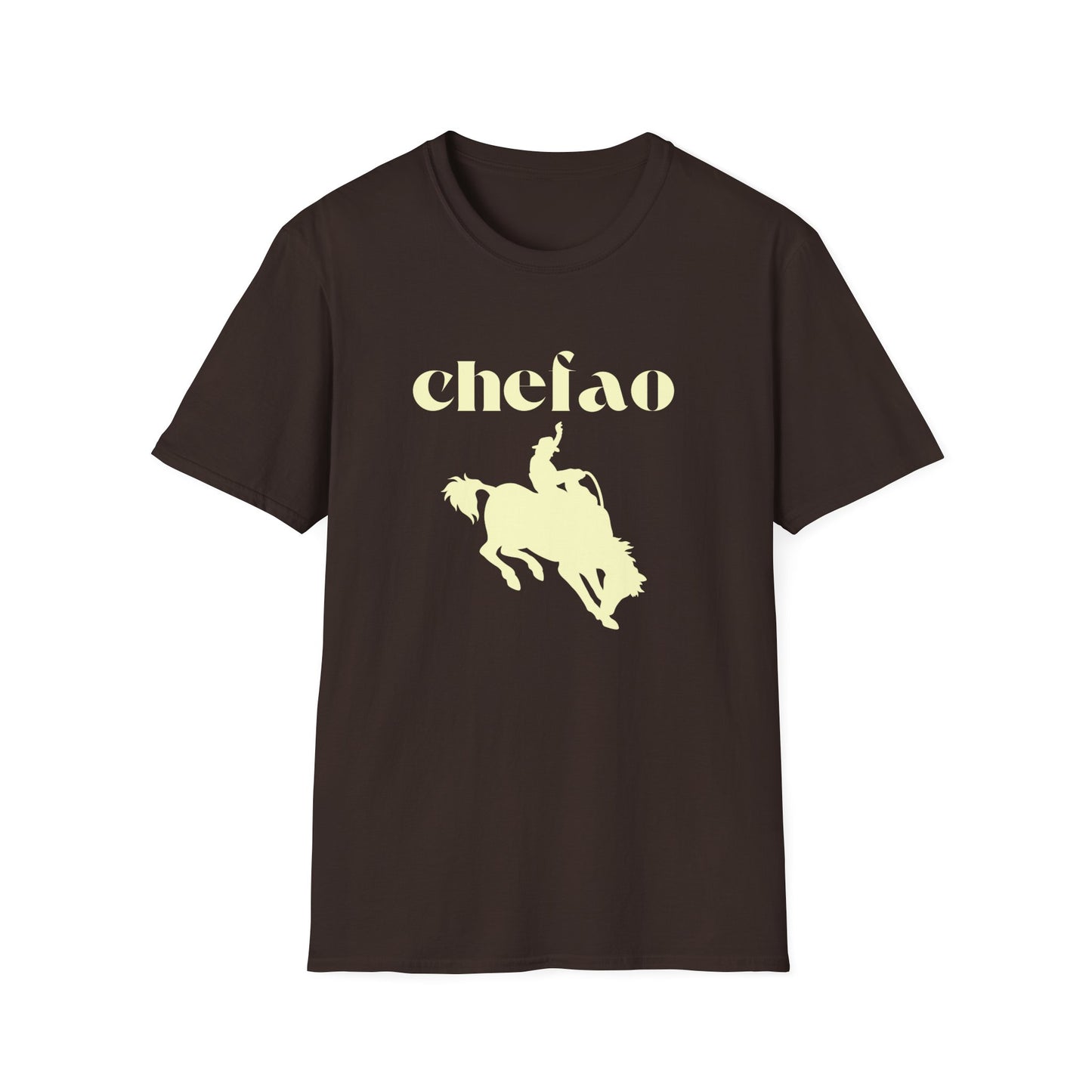 Chefao Cowboy X, Unisex Softstyle T-Shirt