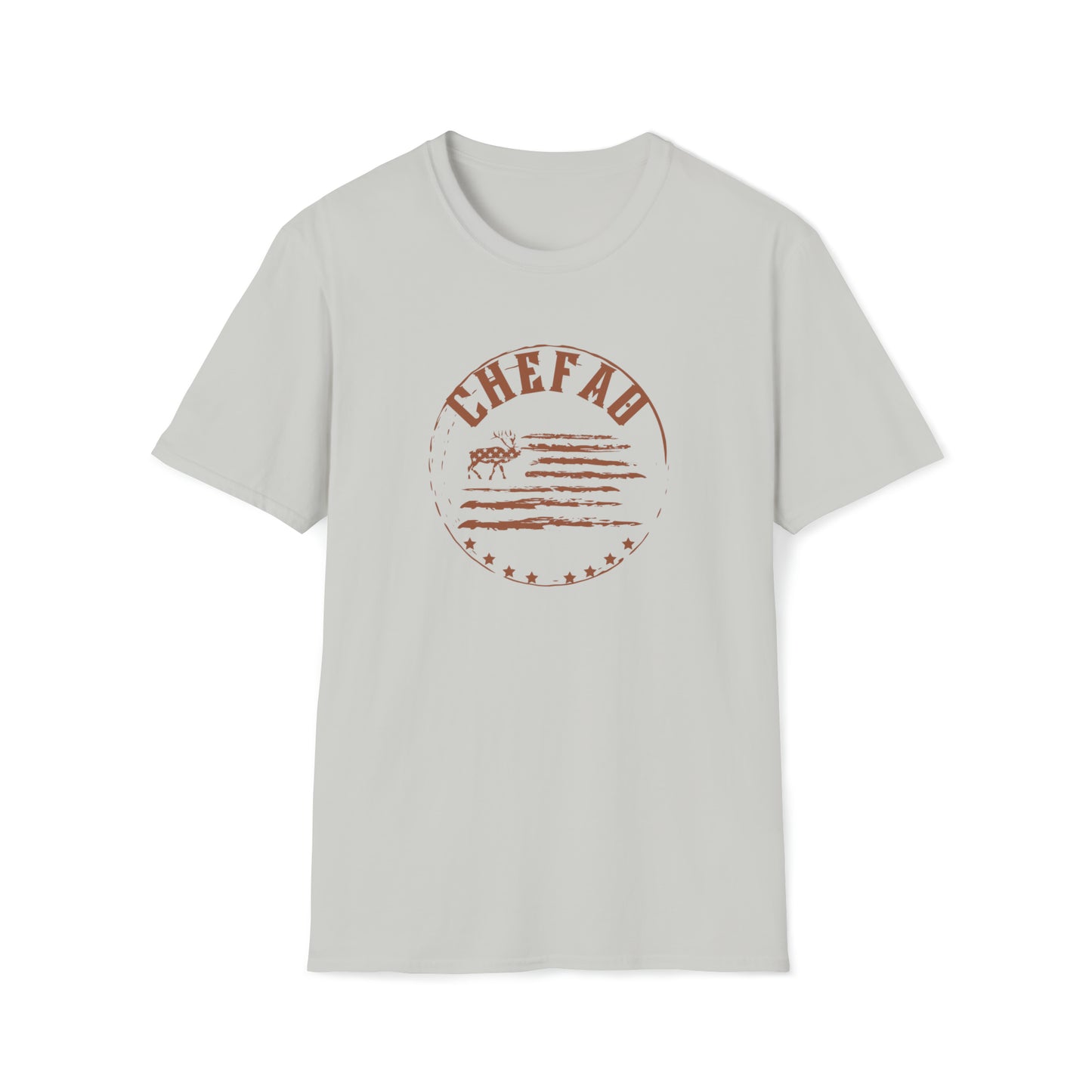 Chefao Hunting II, Unisex Softstyle T-Shirt