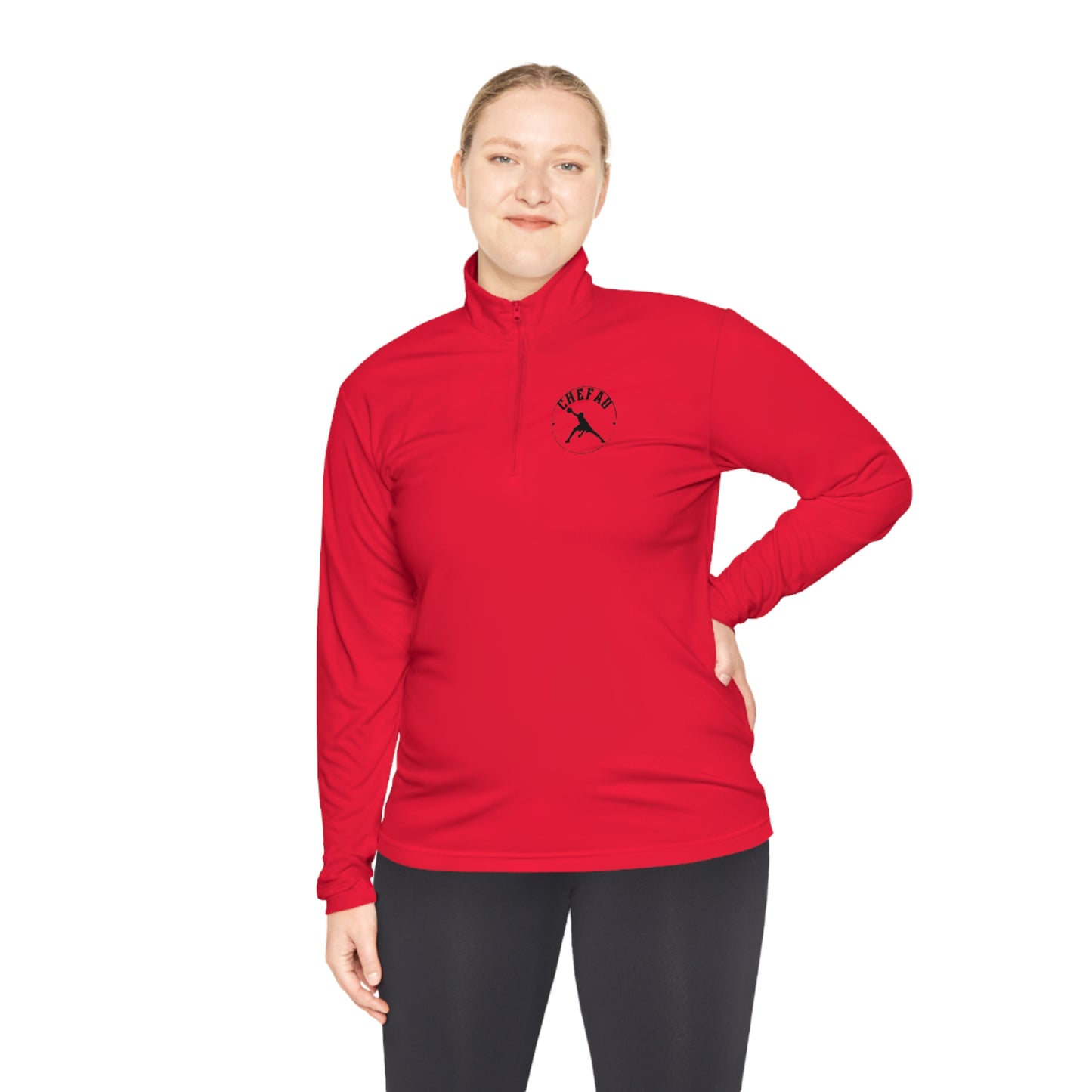 Chefao Basketball III, Unisex Quarter-Zip Pullover