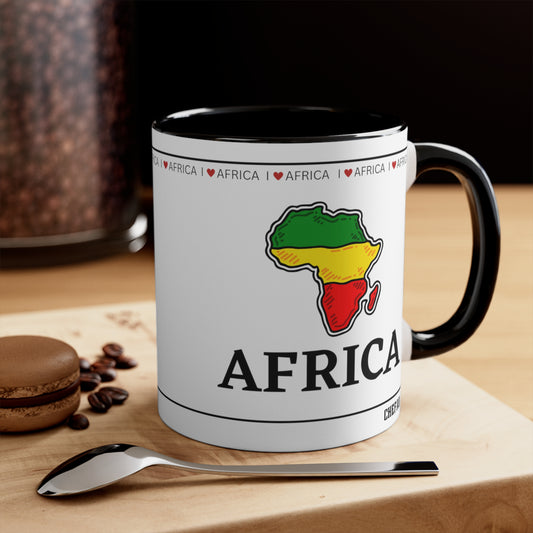 I Love Africa - Coffee Mug, 11oz