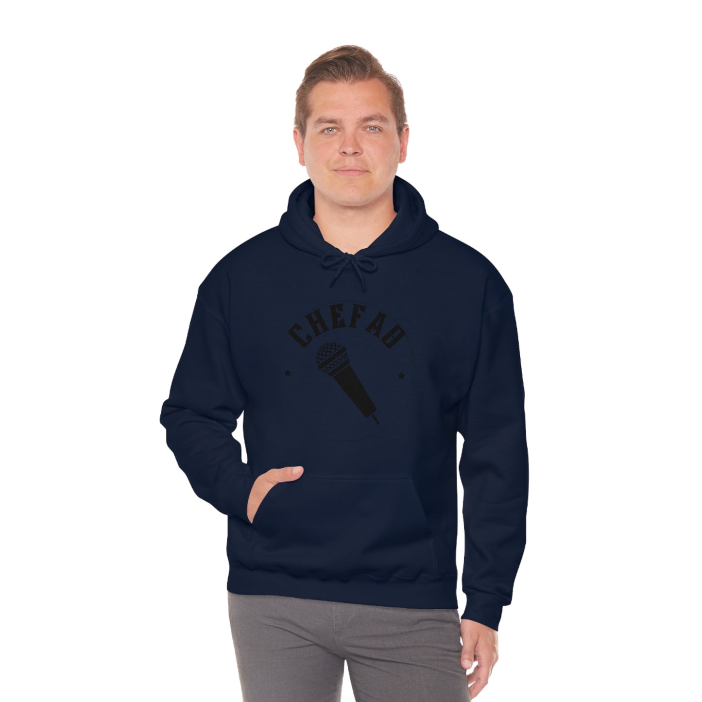 Chefao Voice III, Unisex Heavy Blend Hooded Sweatshirt