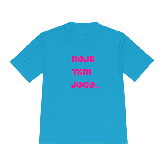 Hoje Tem Jogo I, Unisex Moisture Wicking Tee