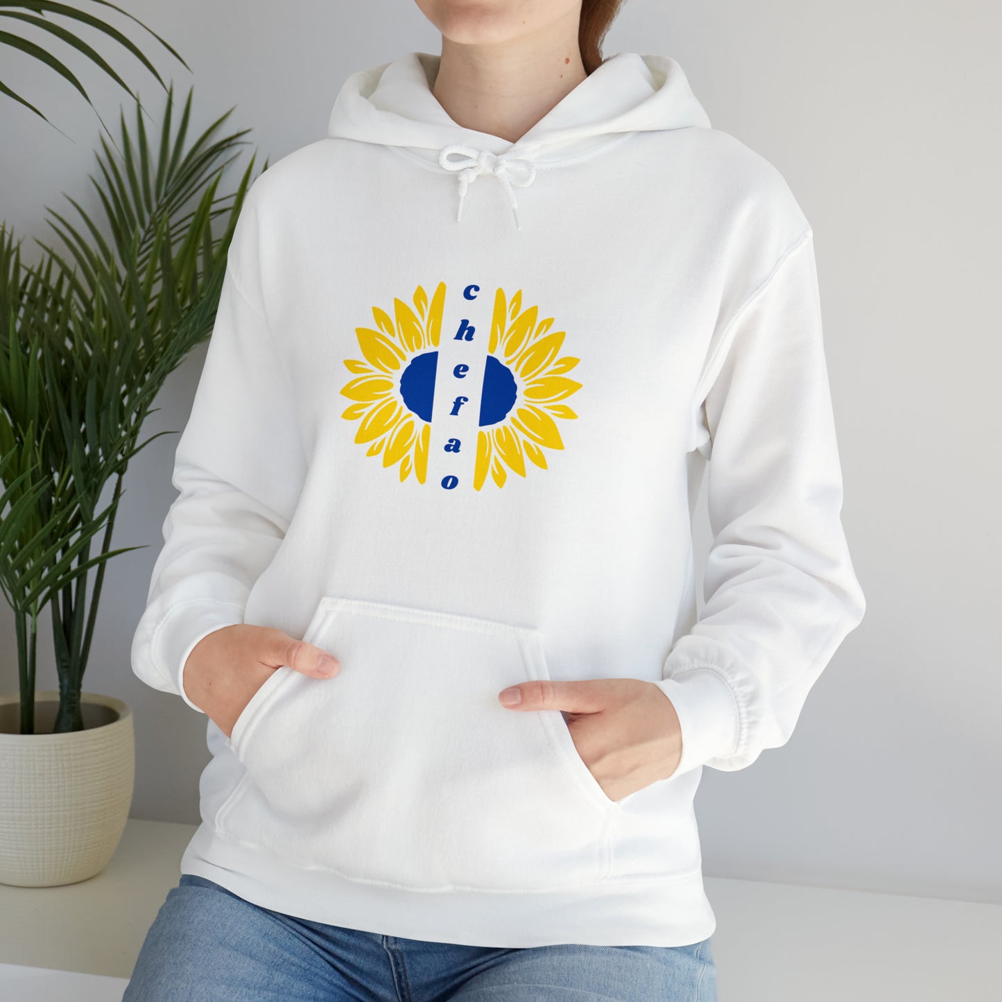 Chefao Sunflower II, Unisex Heavy Blend Hooded Sweatshirt