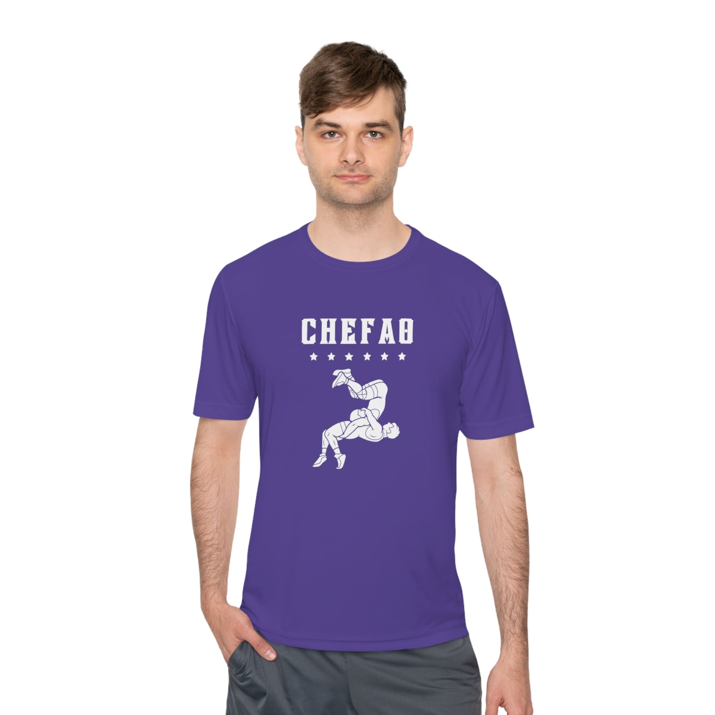 Chefao Wrestling VI, Unisex Moisture Wicking Tee