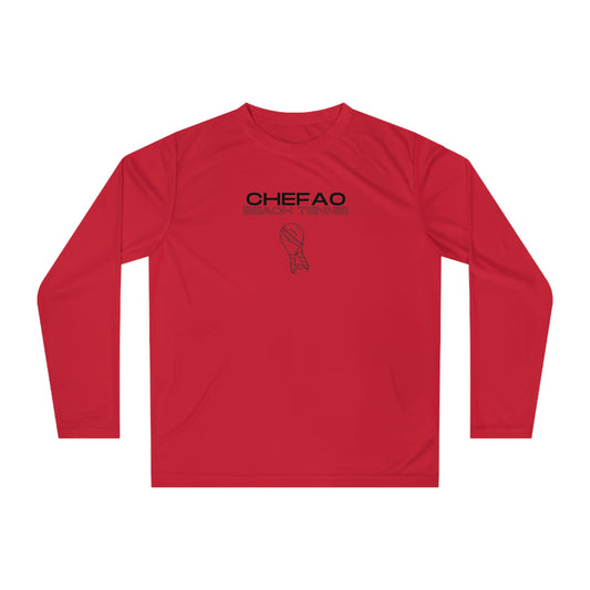 Chefao Beach Tennis I, Unisex Performance Long Sleeve Shirt