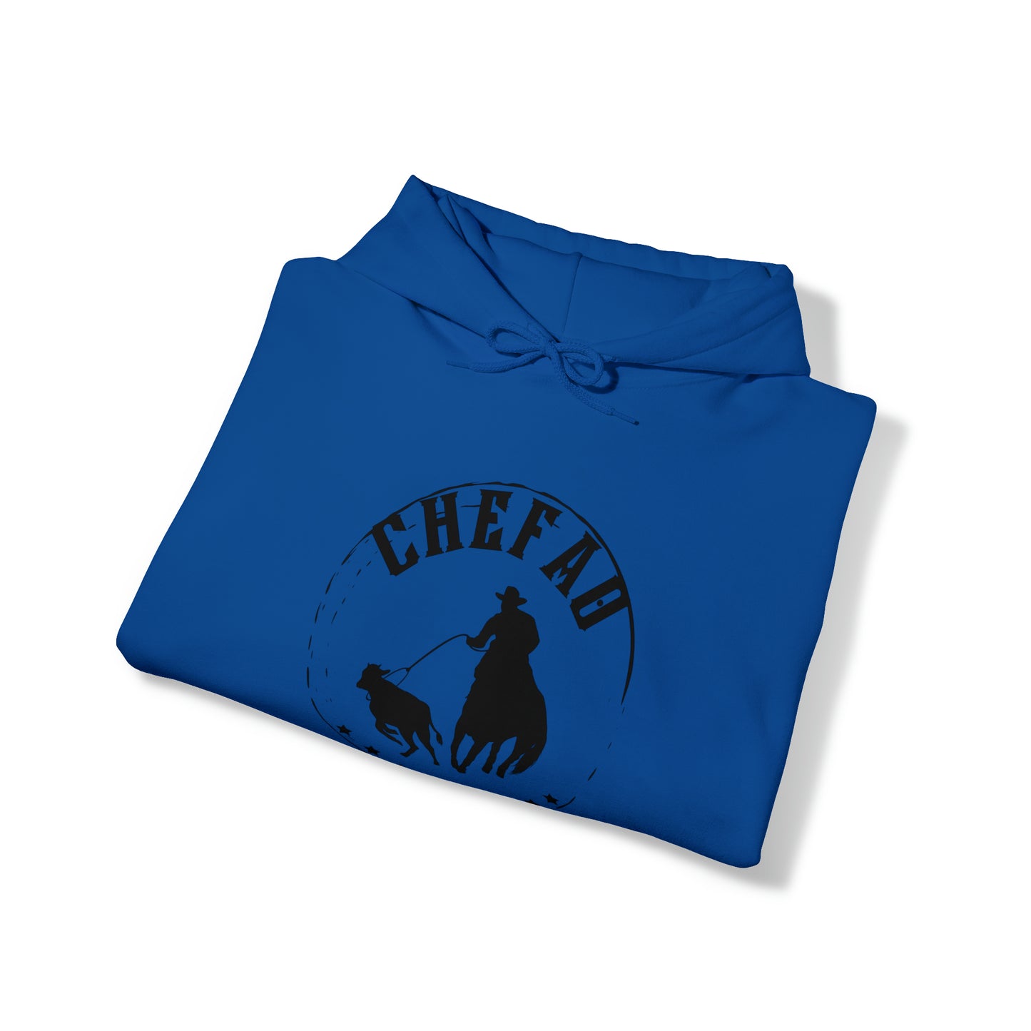 Chefao Calf Roping I, Unisex Heavy Blend Hooded Sweatshirt