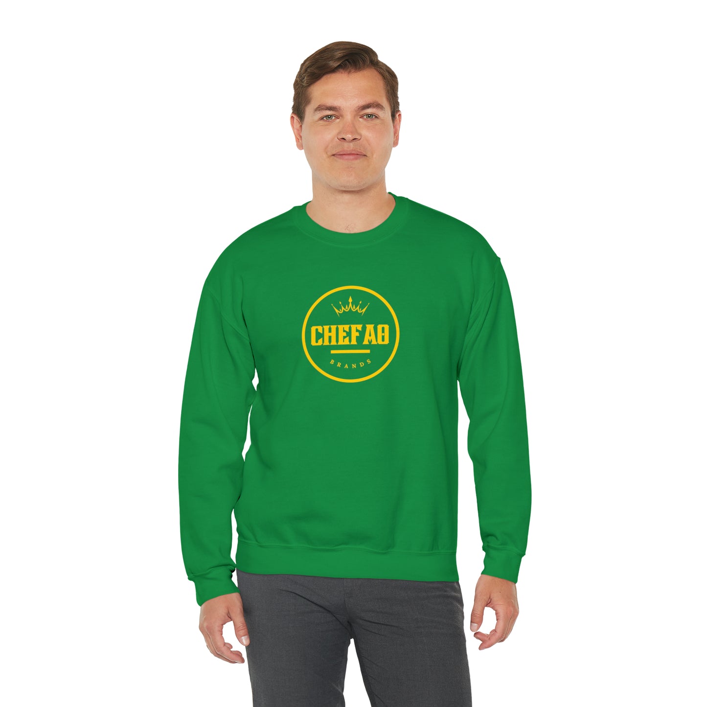 Chefao Brands III, Unisex Heavy Blend Crewneck Sweatshirt