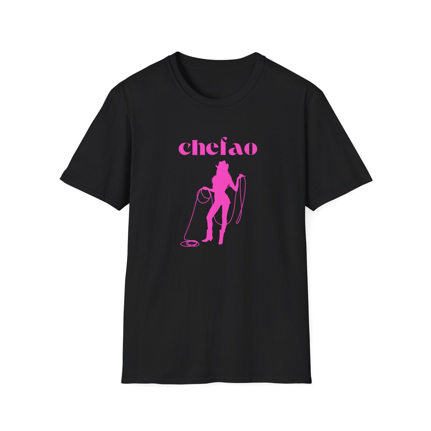 Chefao Cowgirl III, Unisex Softstyle T-Shirt