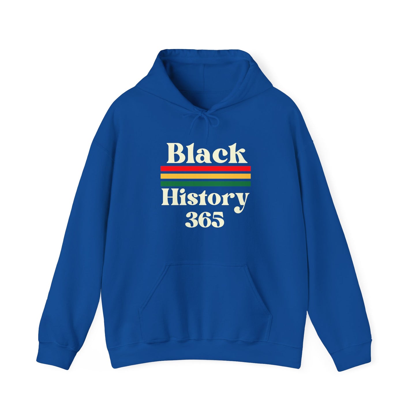 Chefao Black History 365, Unisex Heavy Blend Hooded Sweatshirt