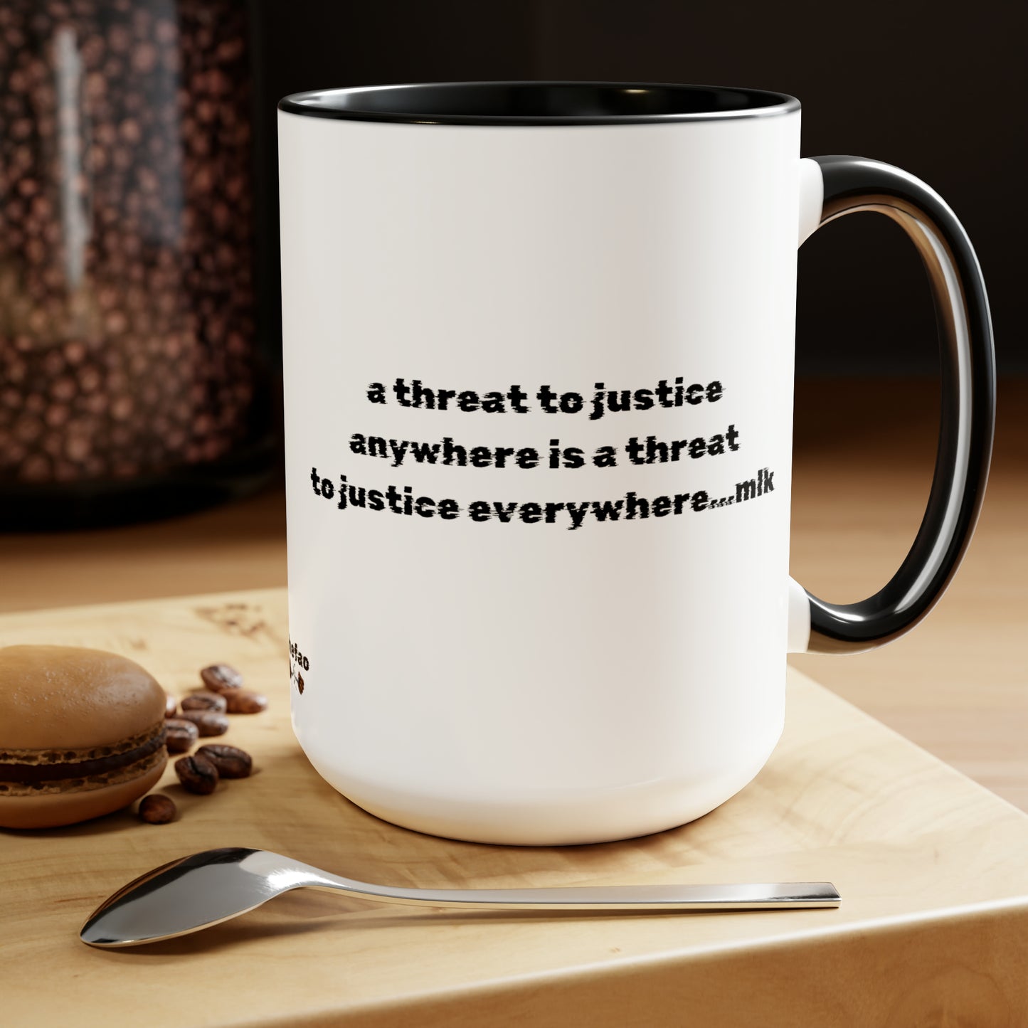 Chefao Prison Reform I, Two-Tone Coffee Mugs, 15oz