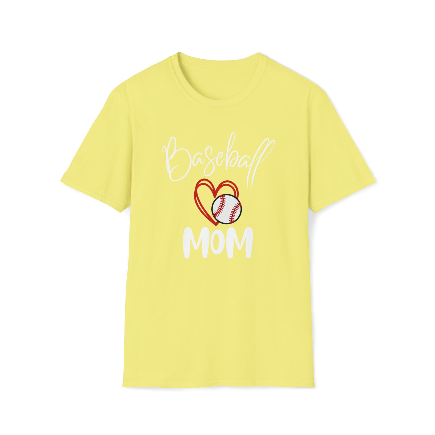 Baseball Mom Softstyle T-Shirt