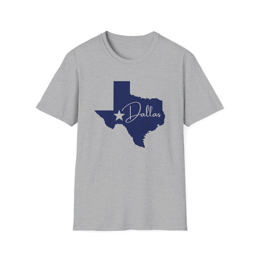 Chefao Dallas, Texas I, Unisex Softstyle T-Shirt