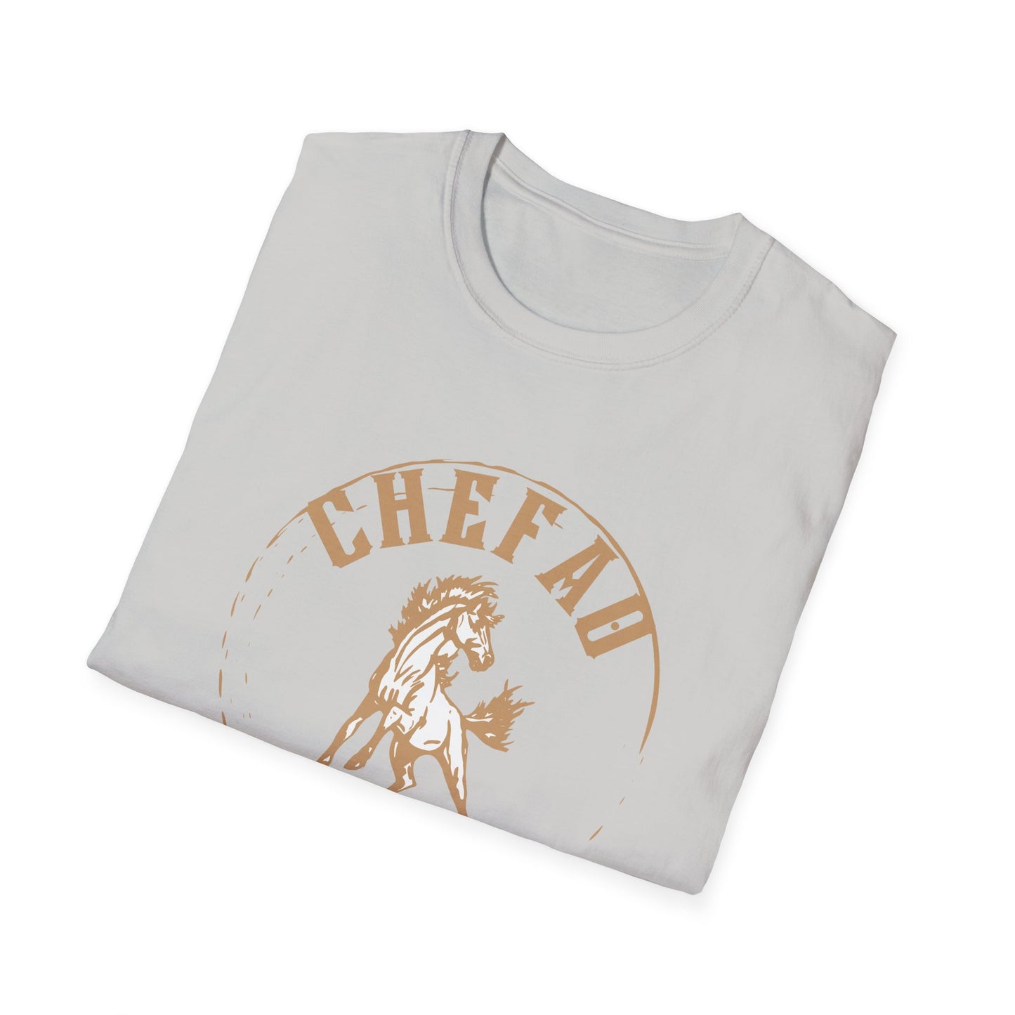 Chefao Horse II, Unisex Softstyle T-Shirt