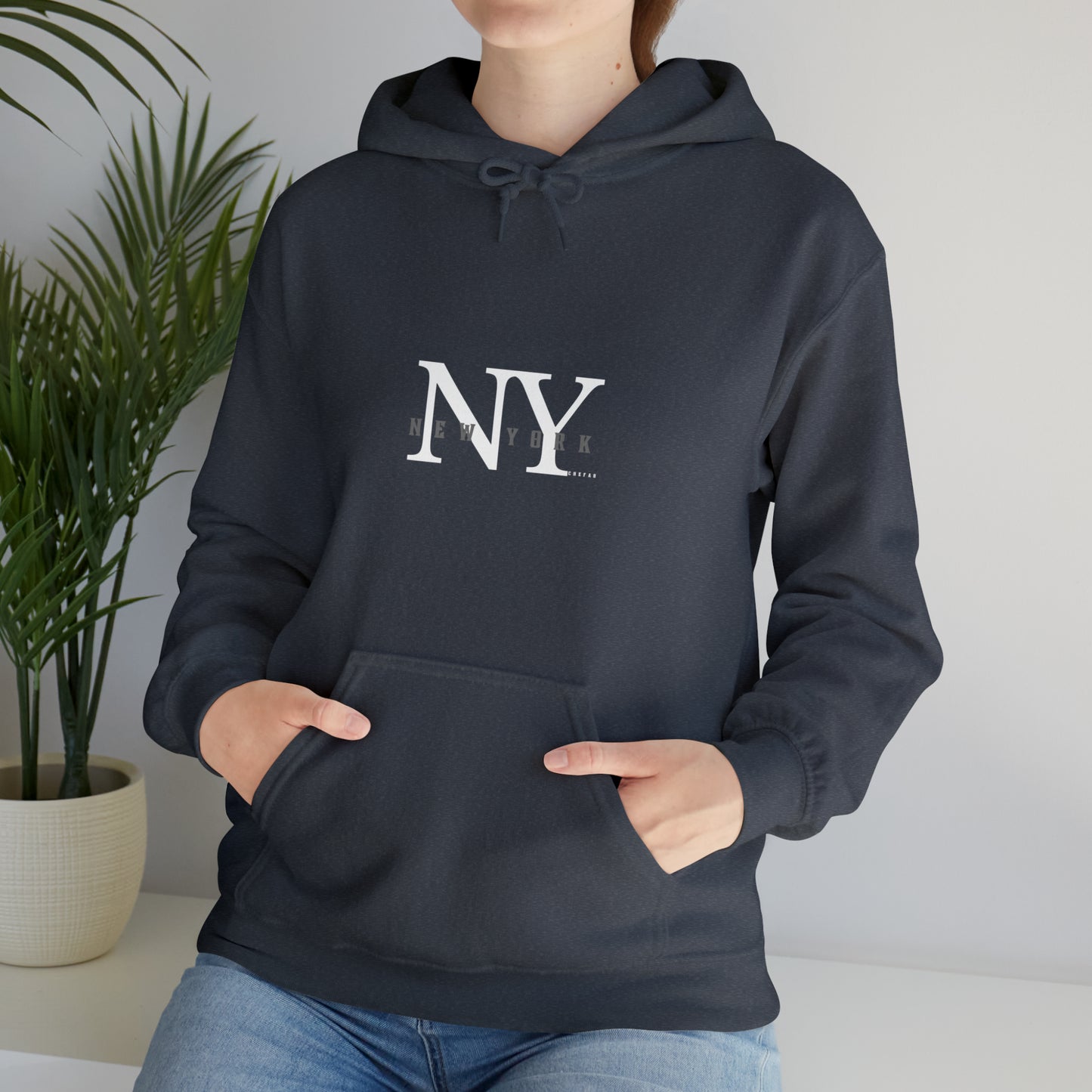 Chefao New York I, Unisex Heavy Blend Hooded Sweatshirt