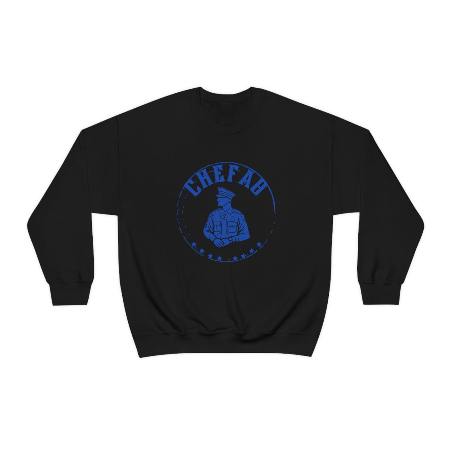 Chefao Police IV, Unisex Heavy Blend Crewneck Sweatshirt