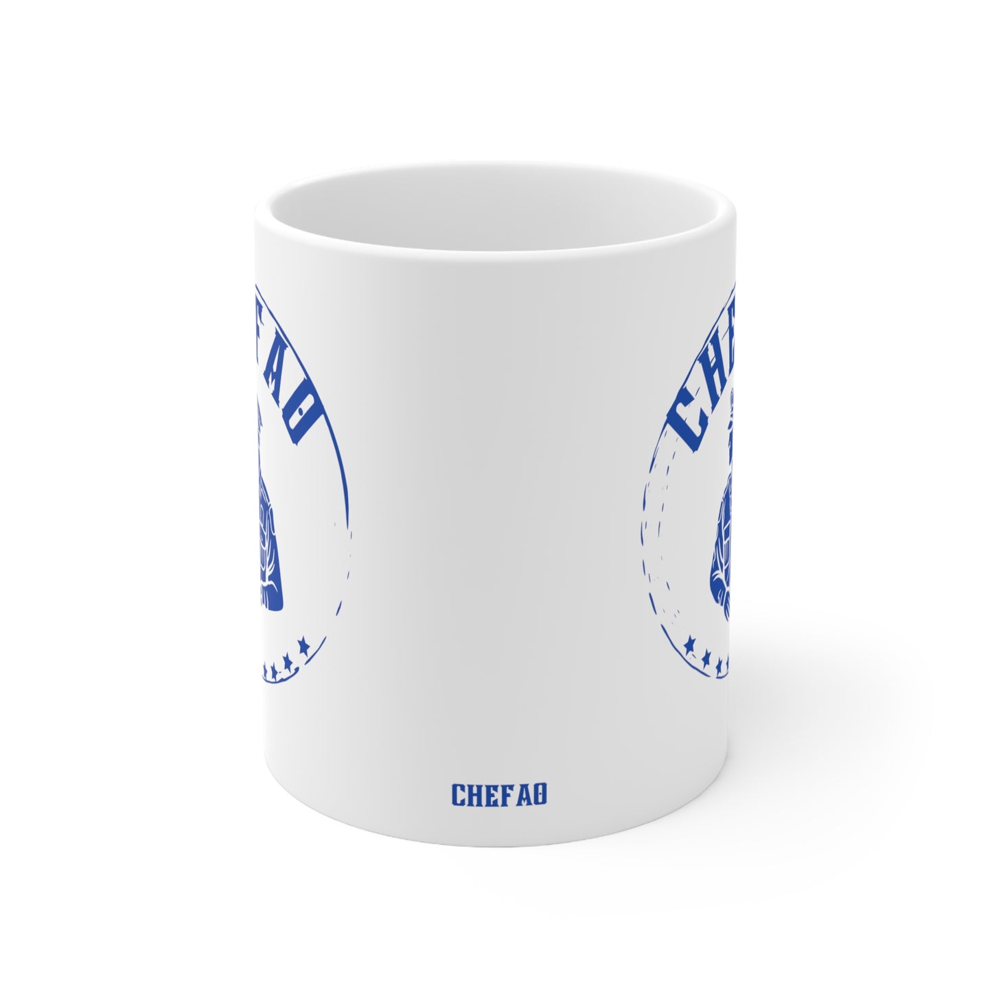 Chefao Police IV, White Coffee Mug, 11oz
