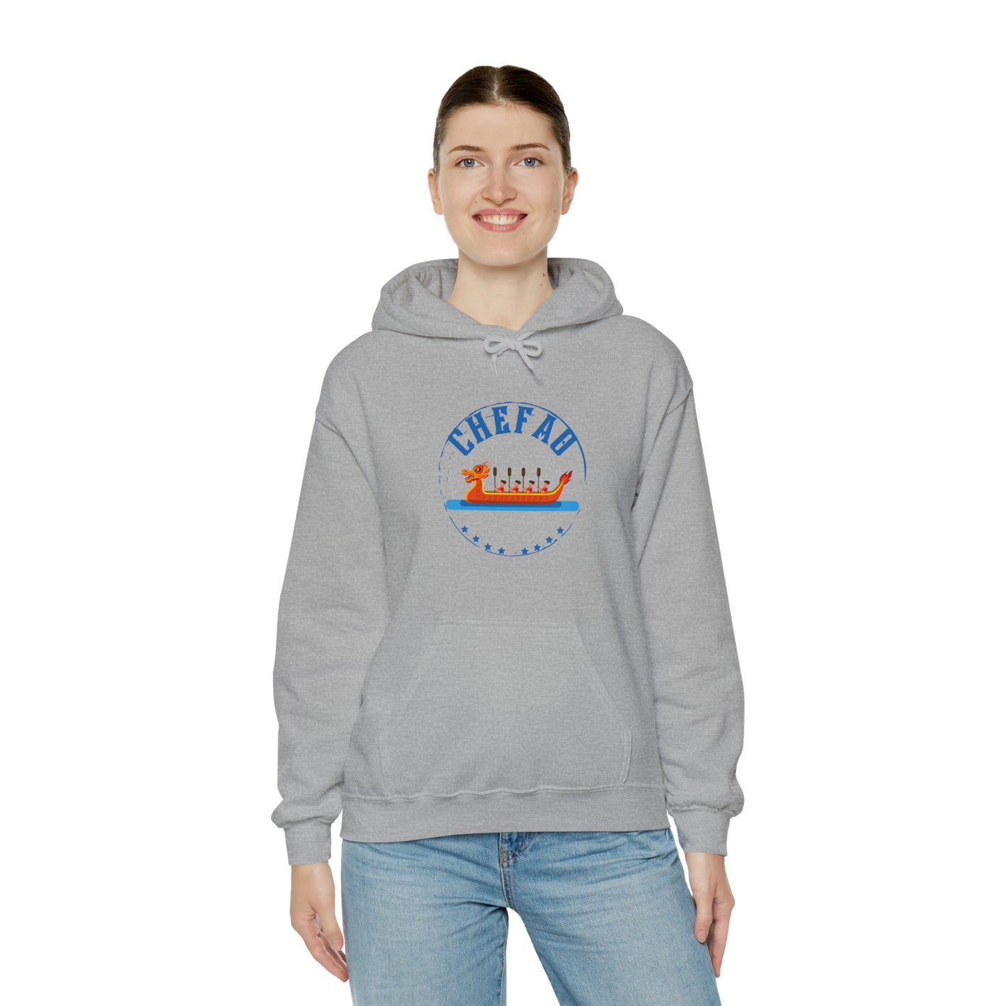 Chefao Dragonboat III, Unisex Heavy Blend Hooded Sweatshirt