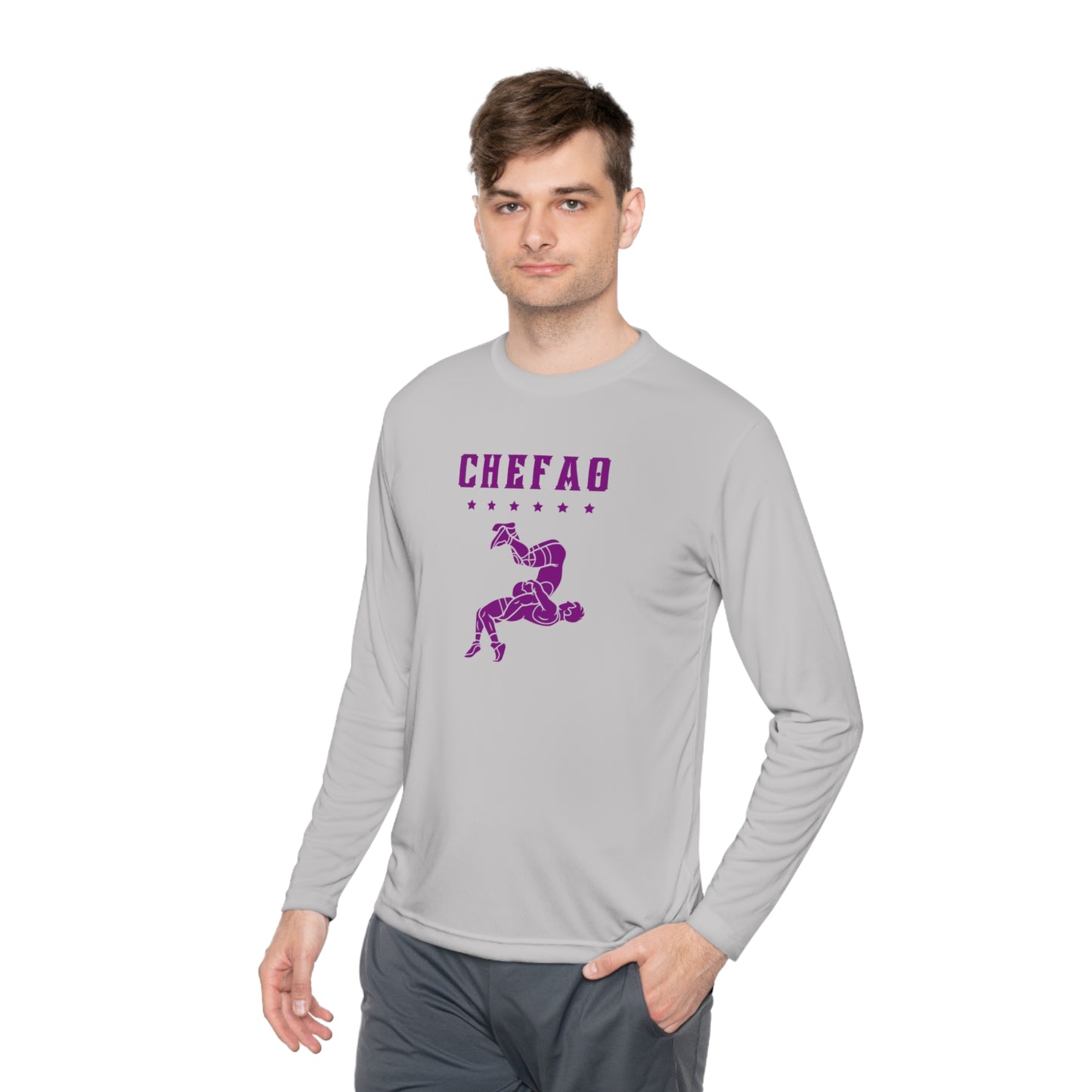 Chefao Wrestling VI, Unisex Lightweight Long Sleeve Tee