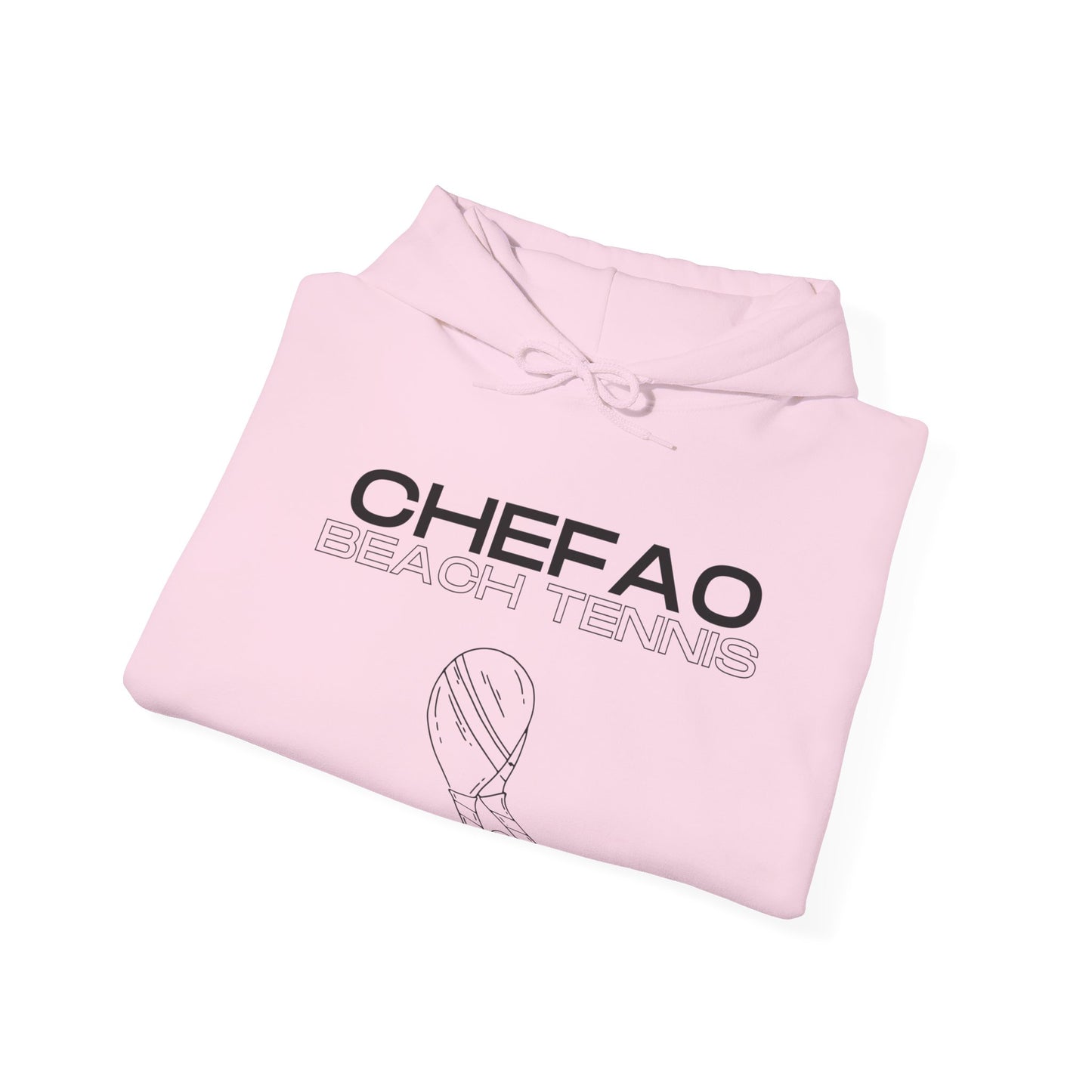 Chefao Beach Tennis I, Unisex Heavy Blend™ Hooded Sweatshirt