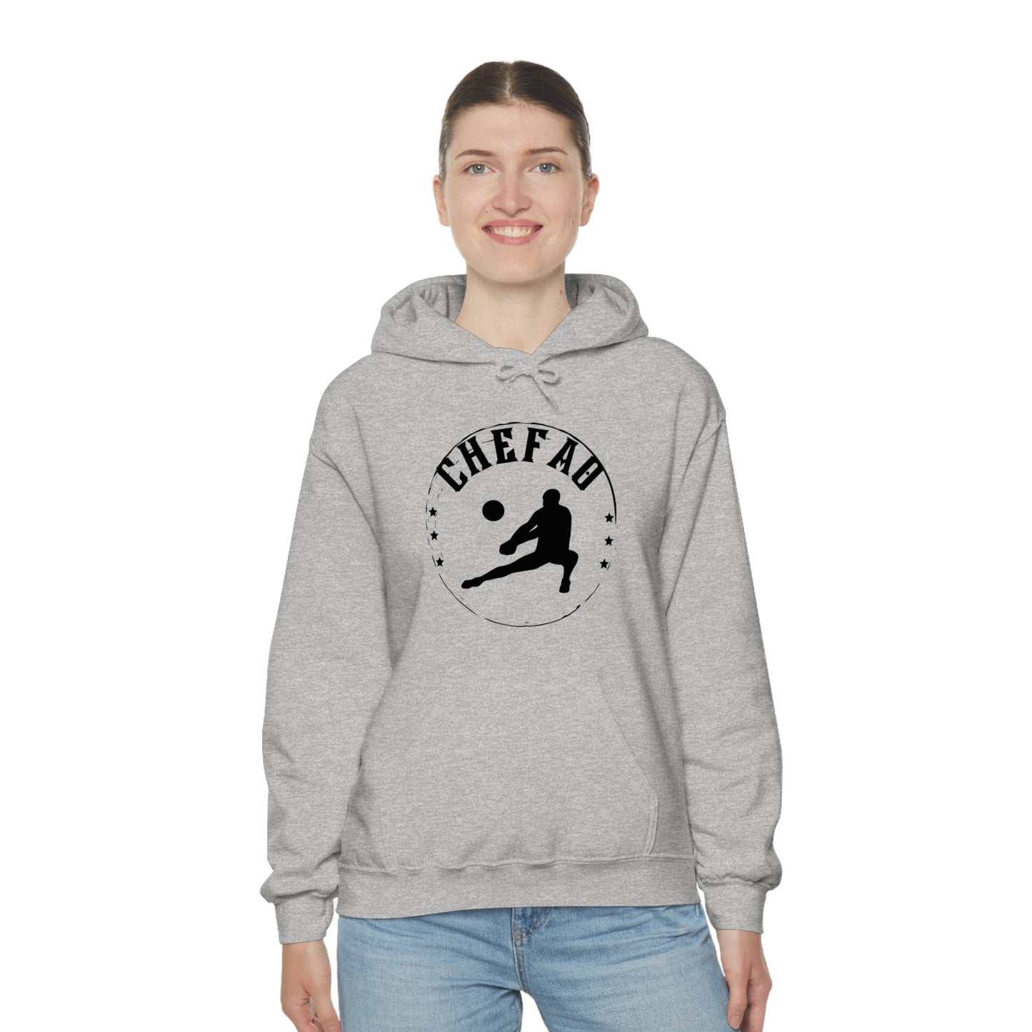 Chefao Volleyball II, Unisex Heavy Blend Hooded Sweatshirt