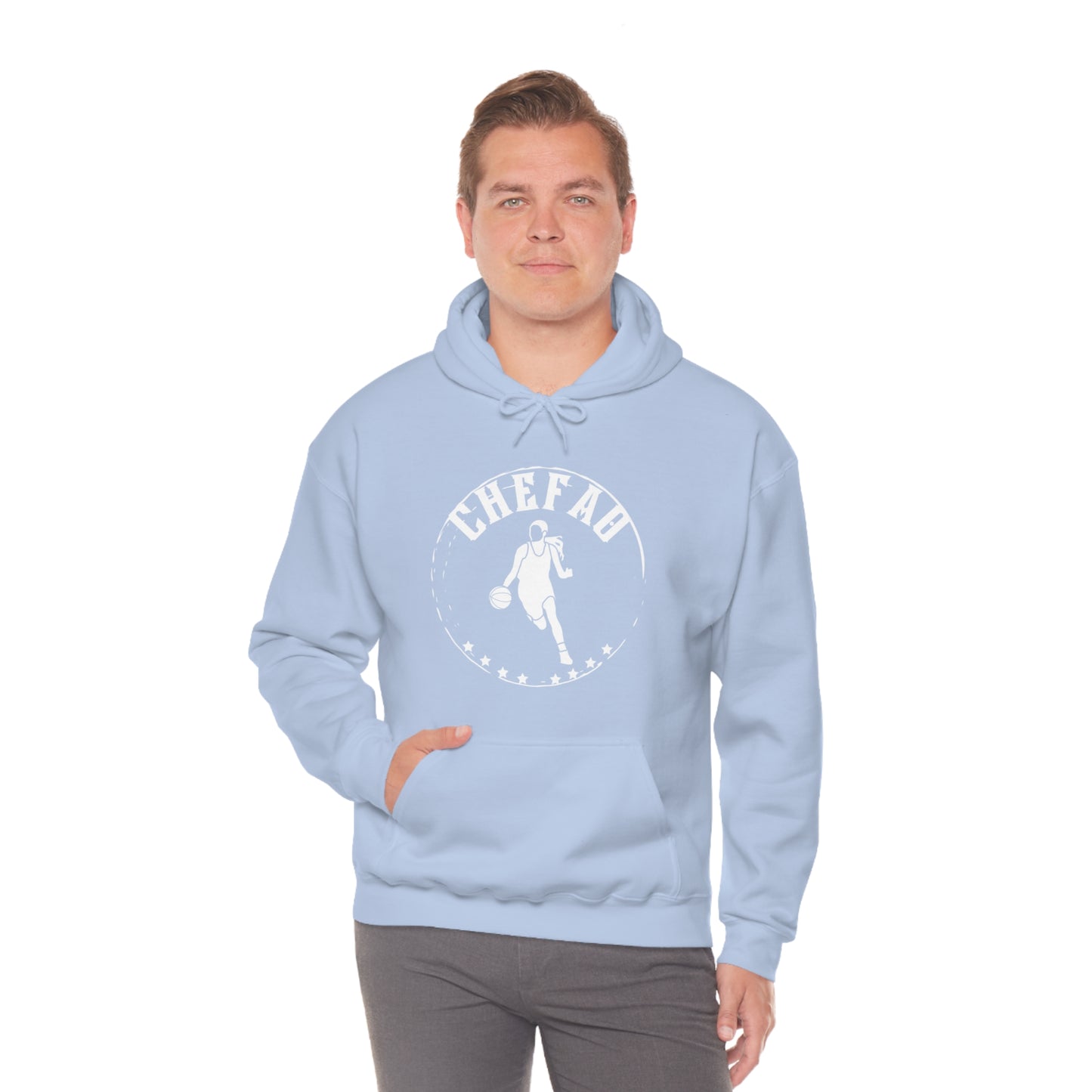 Chefao Basketball I, Unisex Heavy Blend Hooded Sweatshirt