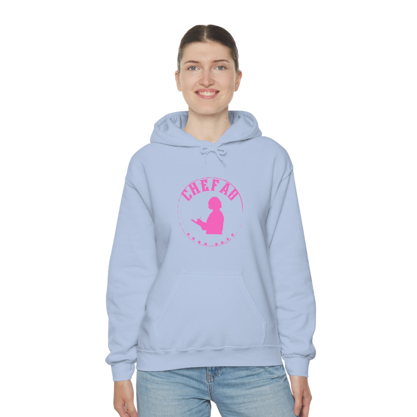 Chefao Teacher I, Unisex Heavy Blend Hooded Sweatshirt