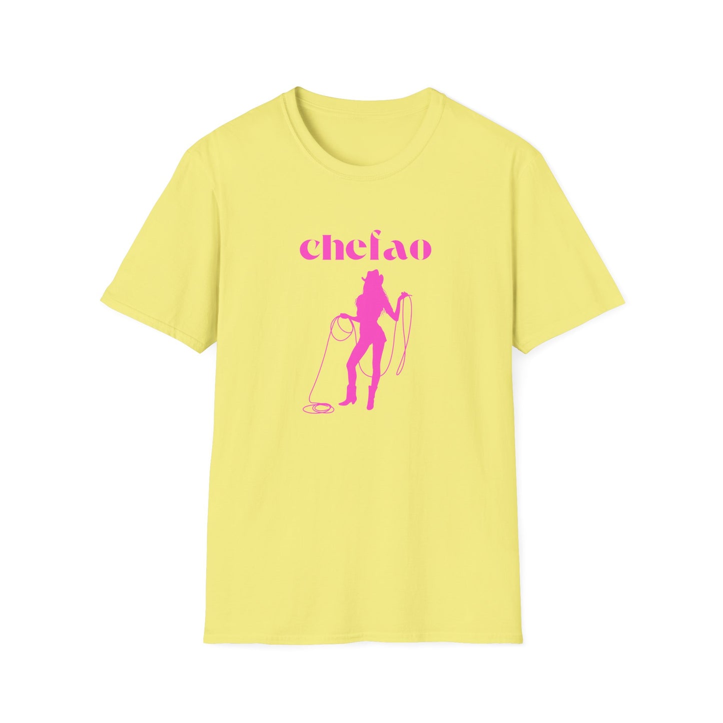 Chefao Cowgirl III, Unisex Softstyle T-Shirt