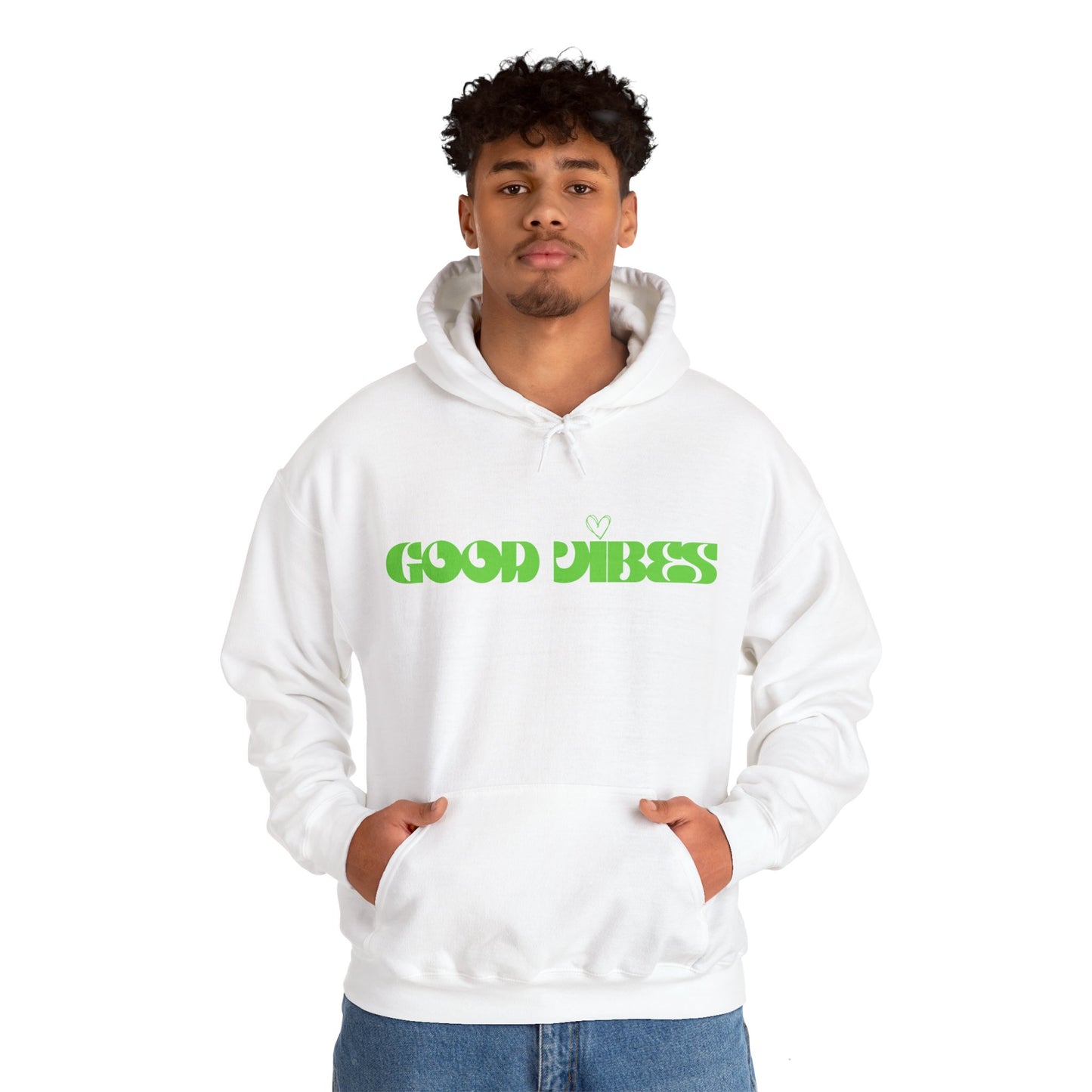 Good Vibes I, Unisex Heavy Blend™ Hooded Sweatshirt