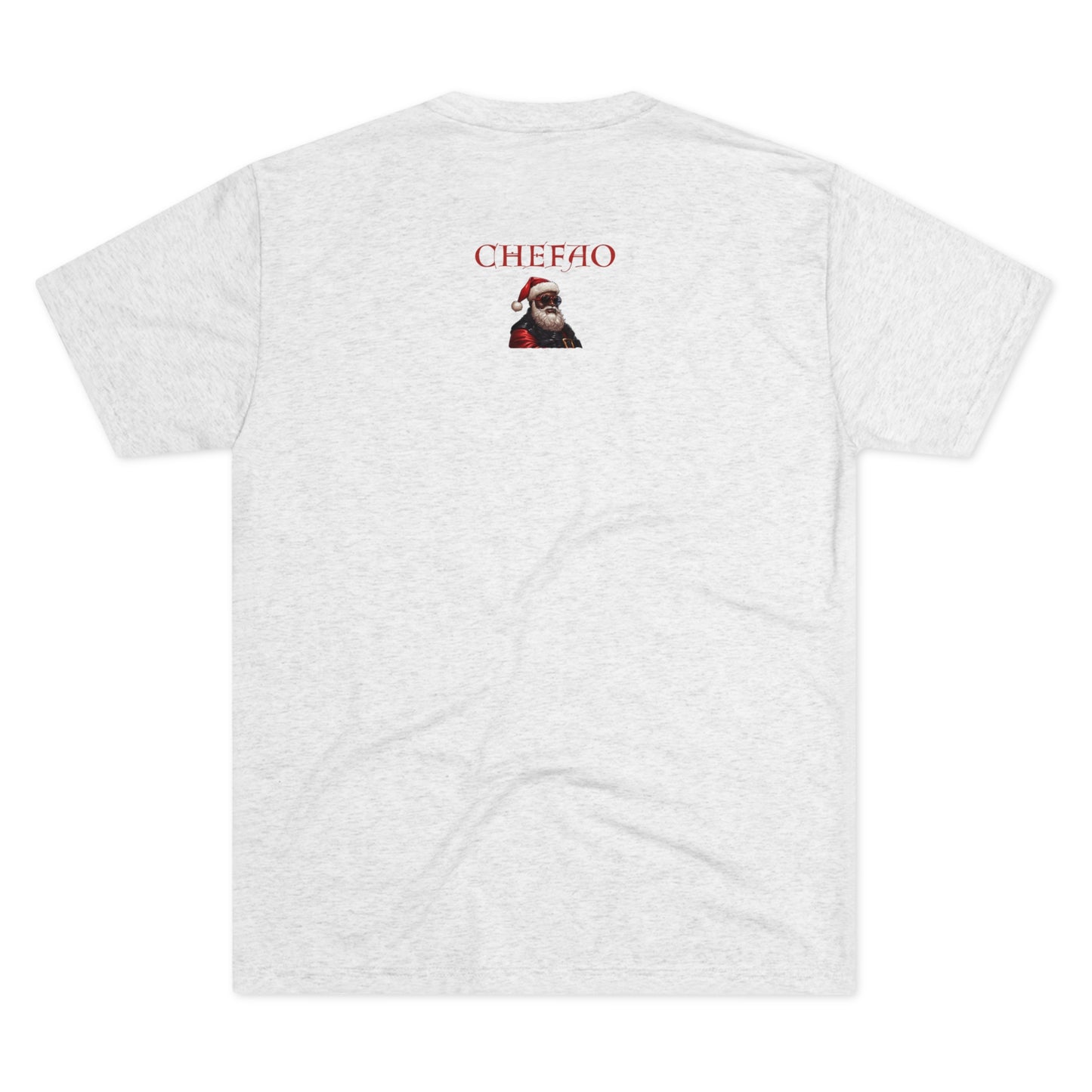 Keep It Lit This Christmas Fam, Unisex Tri-Blend Crew Tee