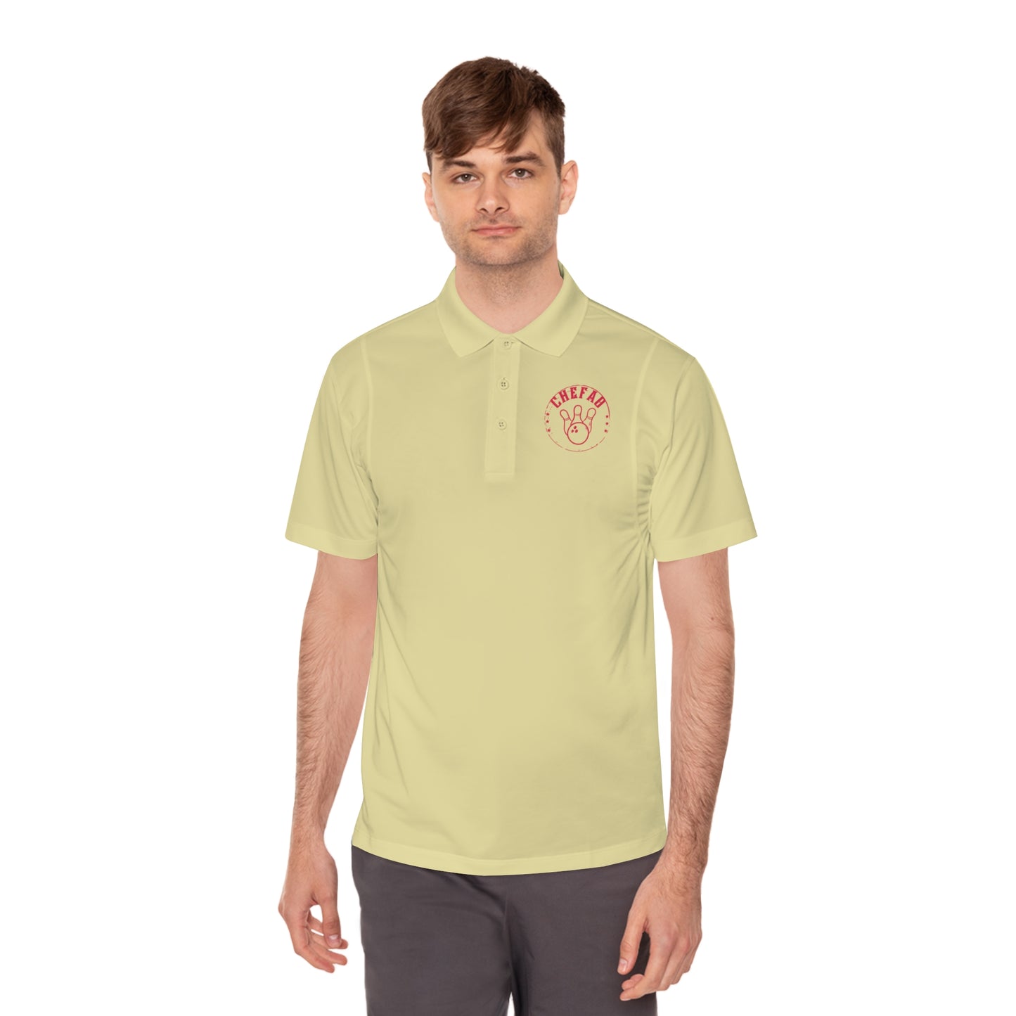 Chefao Bowling I, Men's Sport Polo Shirt