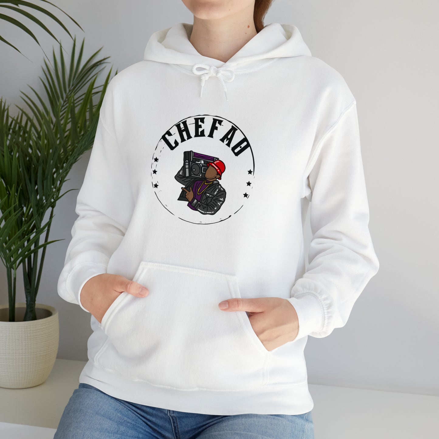 Chefao Rap II, Unisex Heavy Blend Hooded Sweatshirt