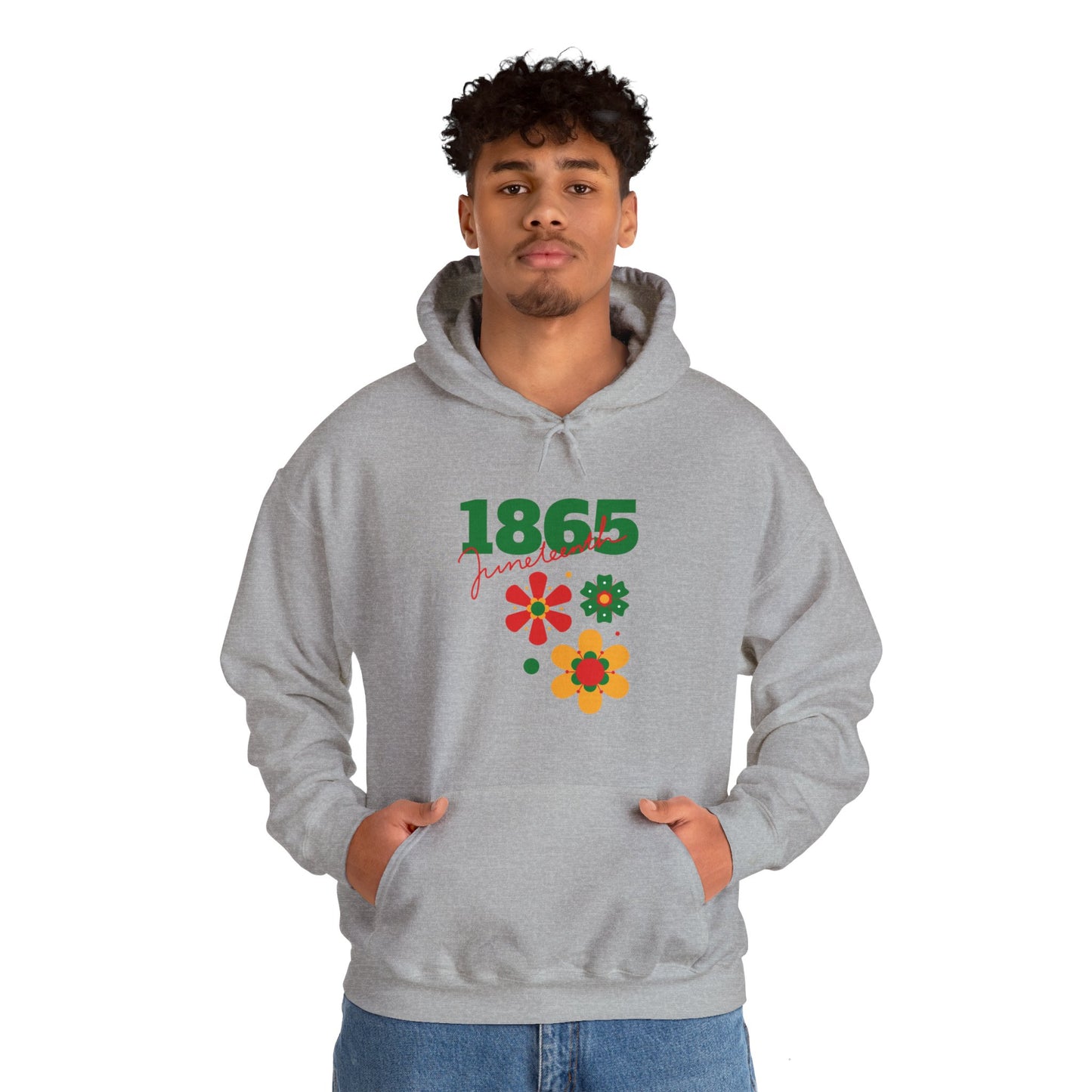 Juneteenth V, Unisex Heavy Blend™ Hooded Sweatshirt