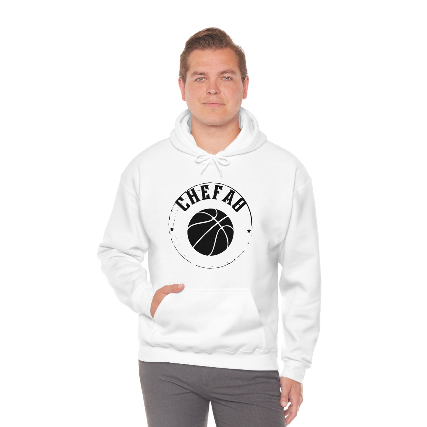 Chefao Basketball IV, Unisex Heavy Blend Hooded Sweatshirt