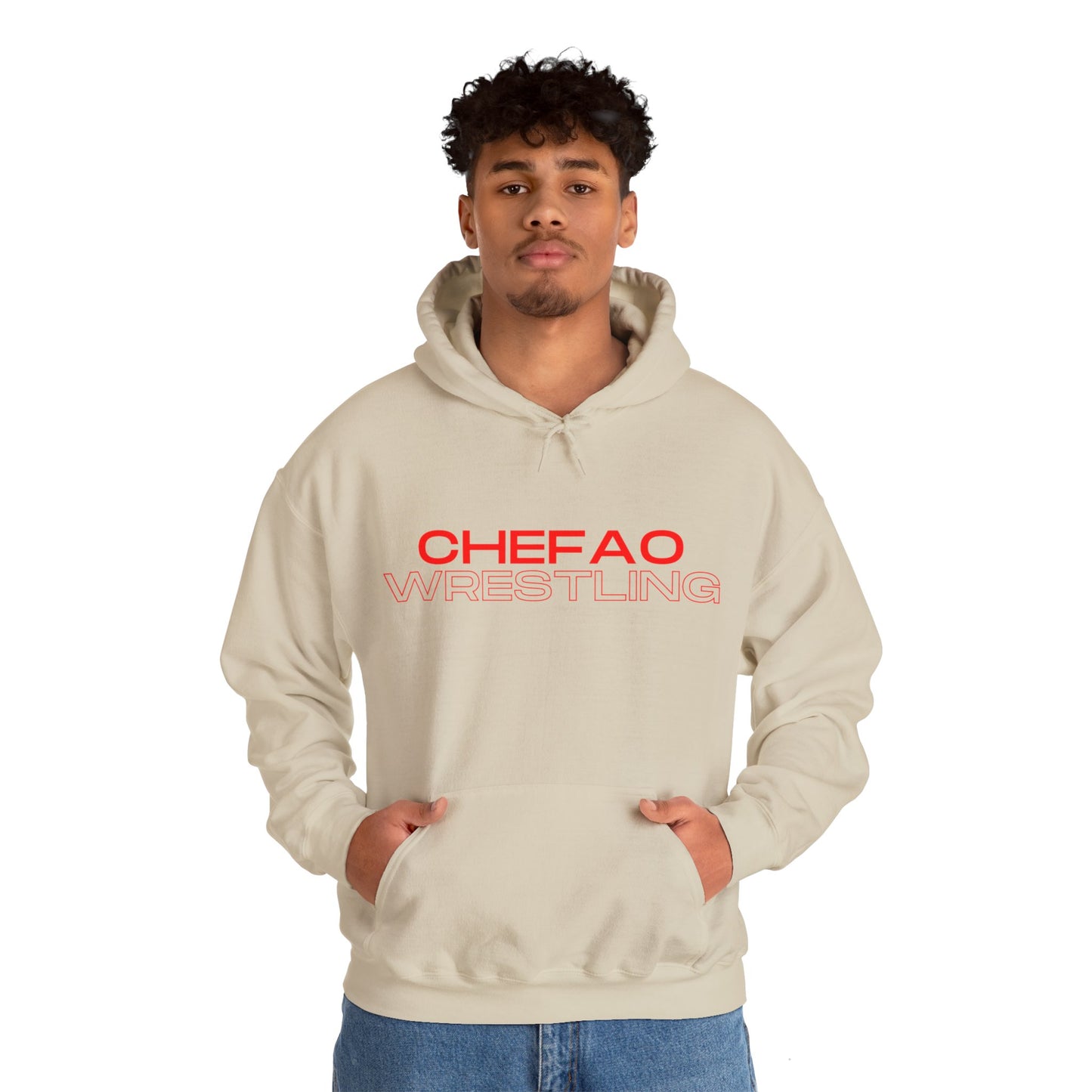 Chefao Wrestling XII, Unisex Heavy Blend™ Hooded Sweatshirt