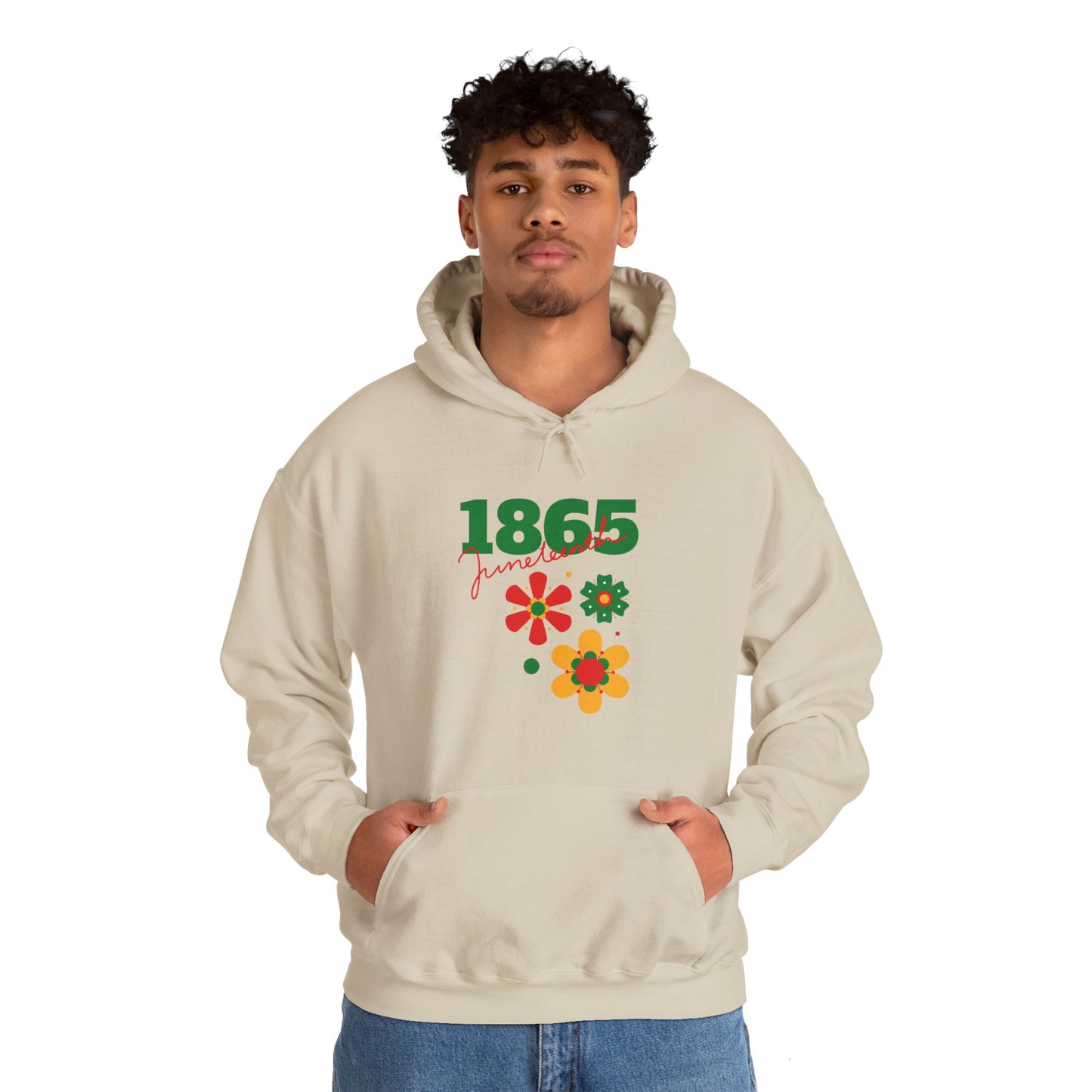 Juneteenth V, Unisex Heavy Blend™ Hooded Sweatshirt