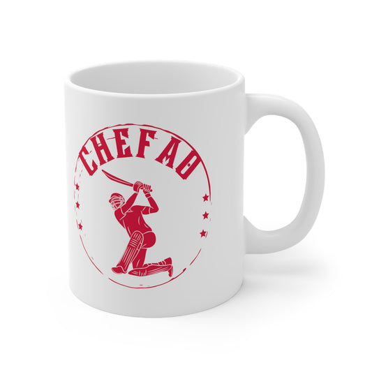 Chefao Cricket lI, White Coffee Mug 11oz