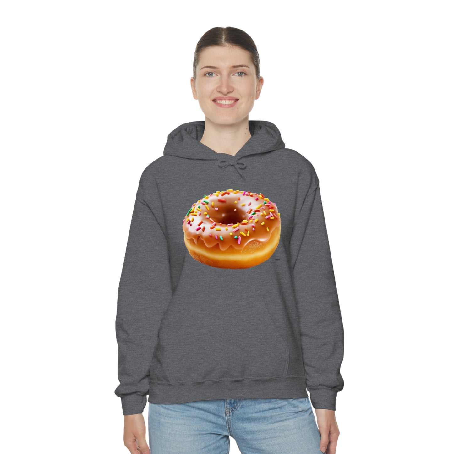 Sprinkled Donut, Unisex Heavy Blend Hooded Sweatshirt