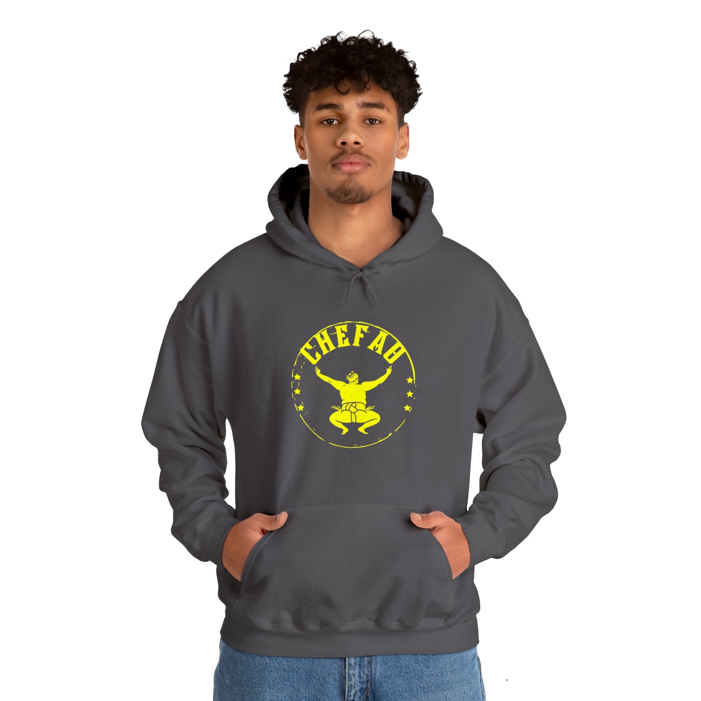 Chefao Sumo II, Unisex Heavy Blend Hooded Sweatshirt