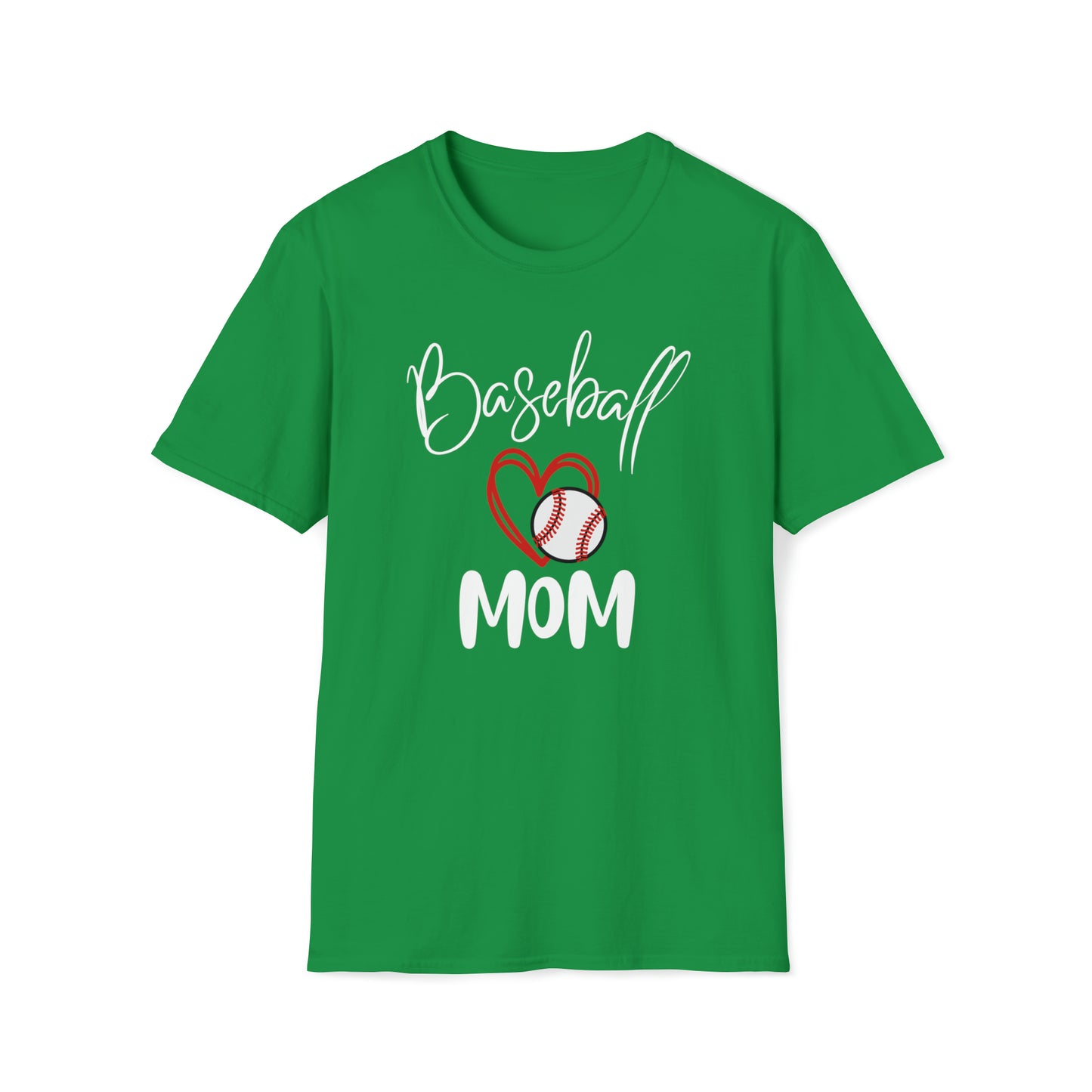 Baseball Mom Softstyle T-Shirt