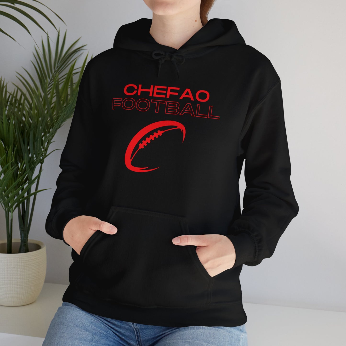 Chefao Football IV, Unisex Heavy Blend™ Hooded Sweatshirt