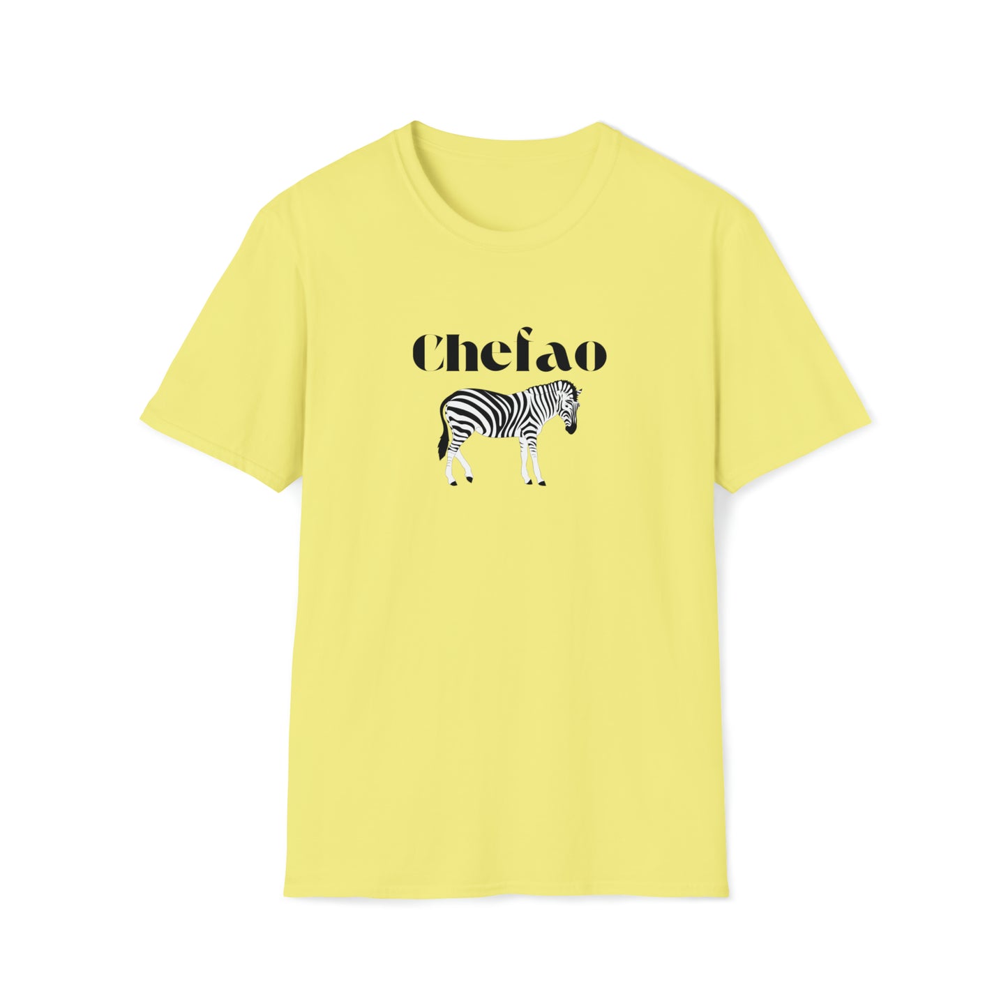 Chefao Zebra II, Unisex Softstyle T-Shirt