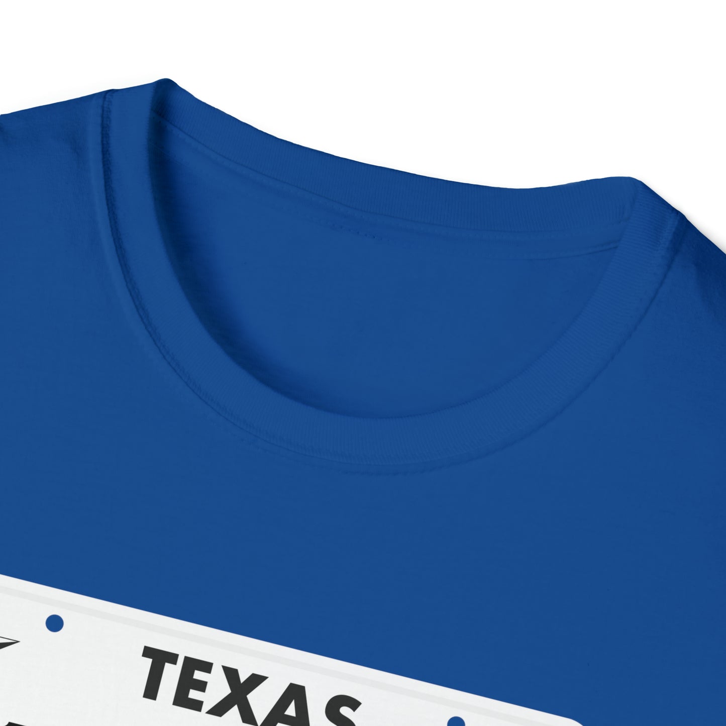 Chefao Texas License Plate I, Unisex Softstyle T-Shirt