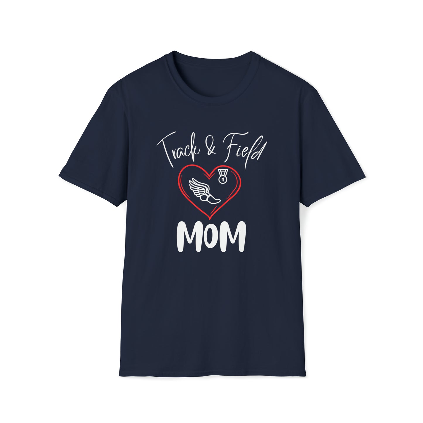 Track & Field Mom Softstyle T-Shirt