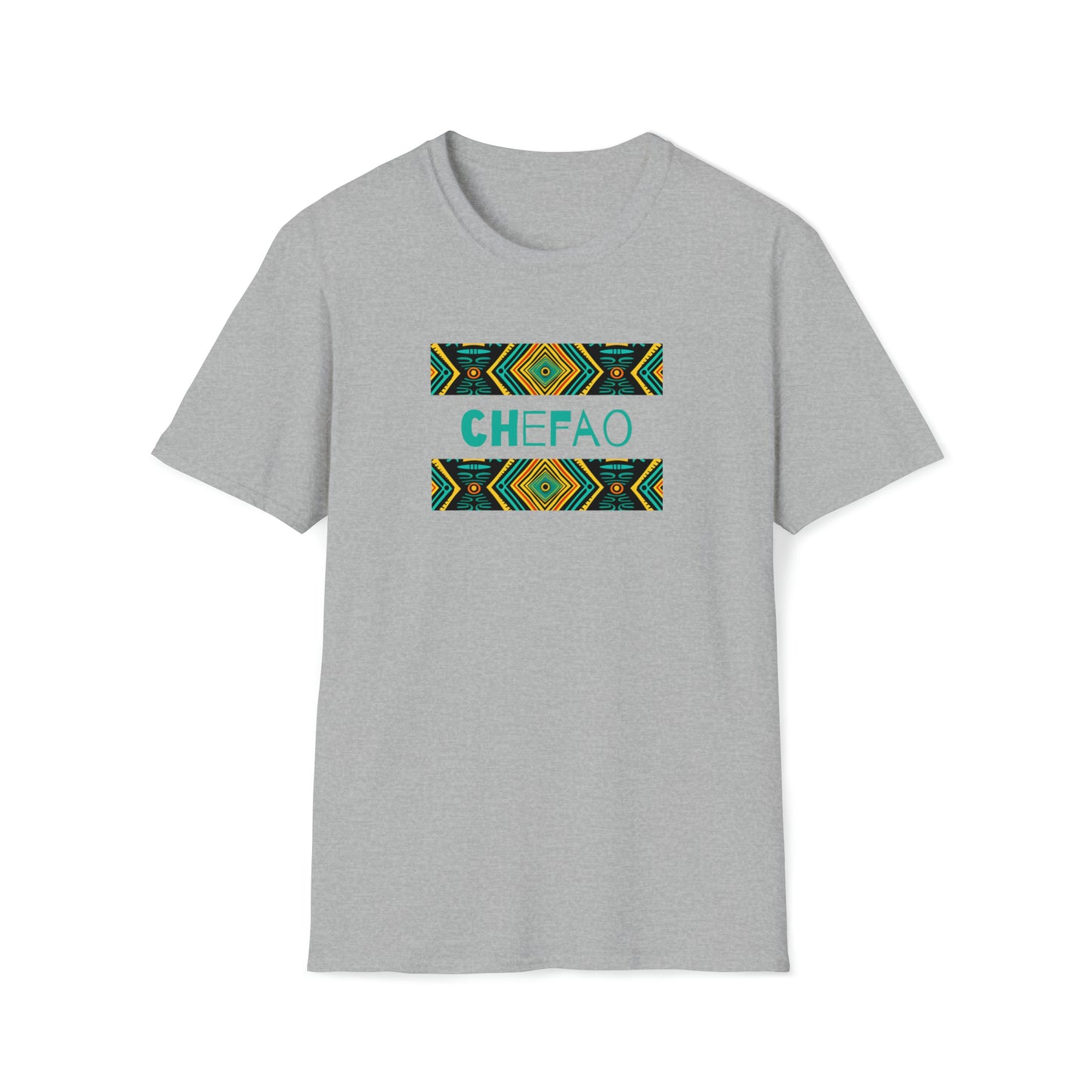 Chefao Dashiki Print I, Unisex Softstyle T-Shirt