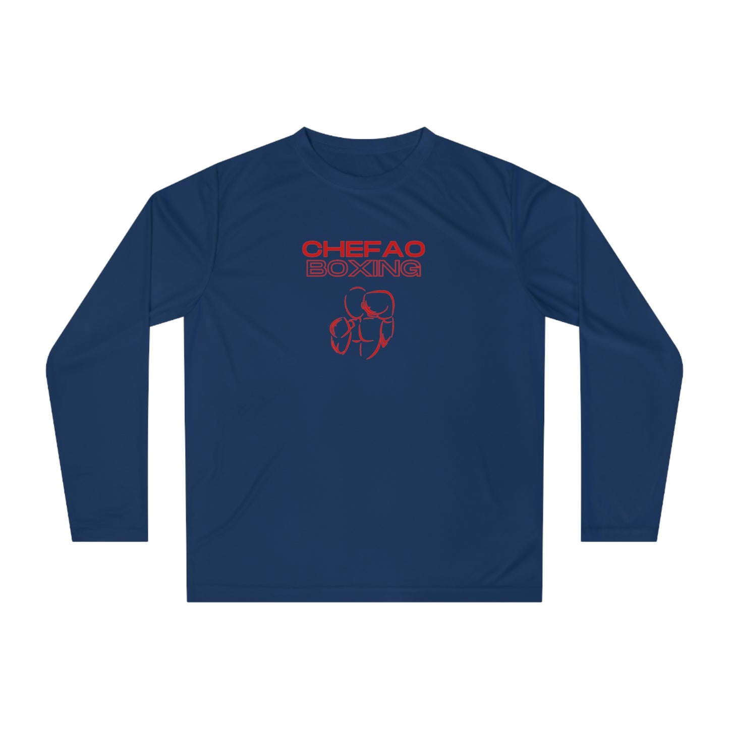 Chefao Boxing IV, Unisex Performance Long Sleeve Shirt