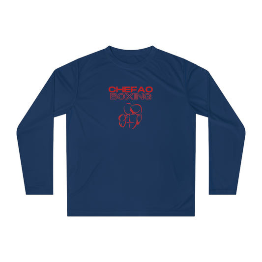 Chefao Boxing IV, Unisex Performance Long Sleeve Shirt